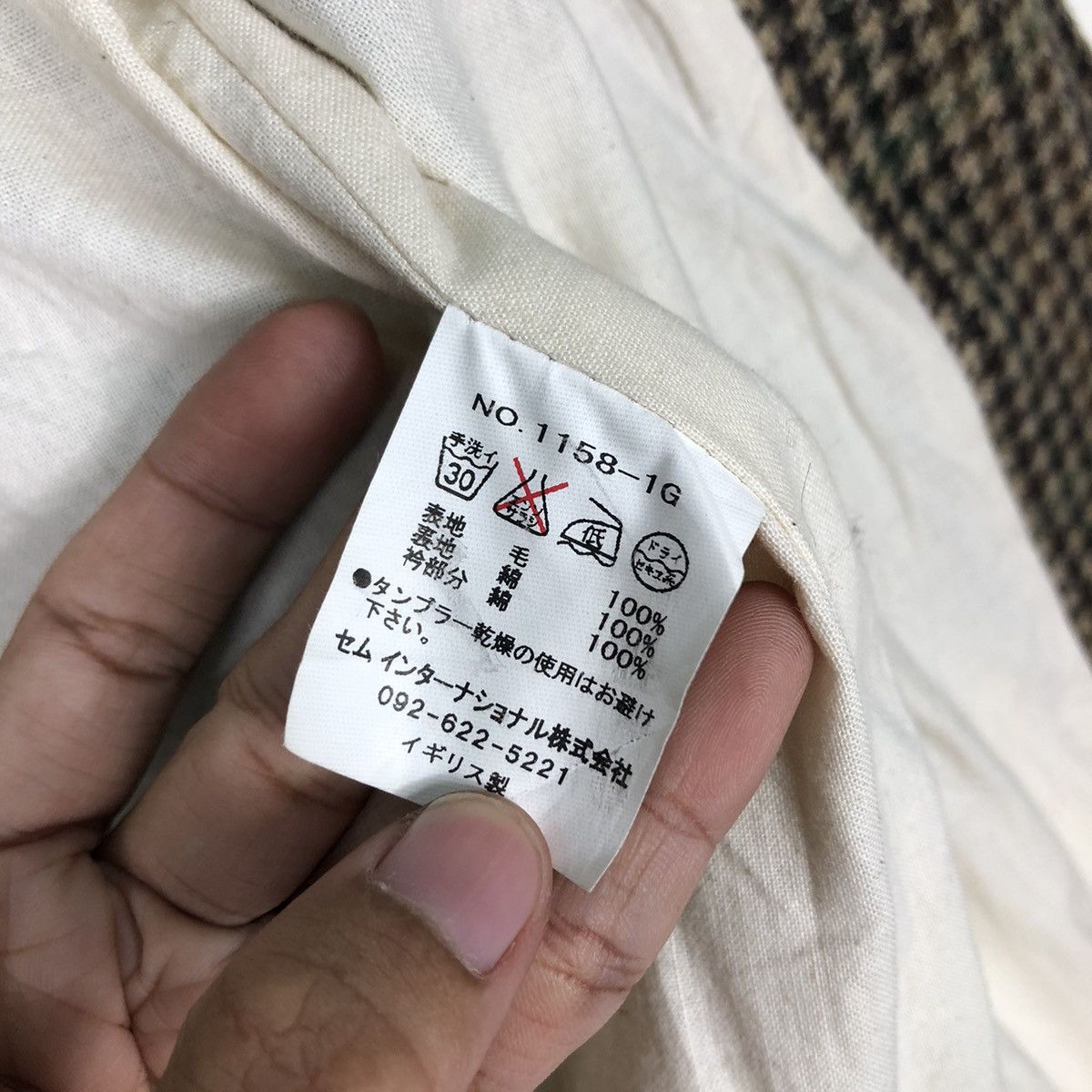 Japanese Brand 📌Opender Made In England Wool Jacket Paul Harden Design Size US M / EU 48-50 / 2 - 20 Thumbnail