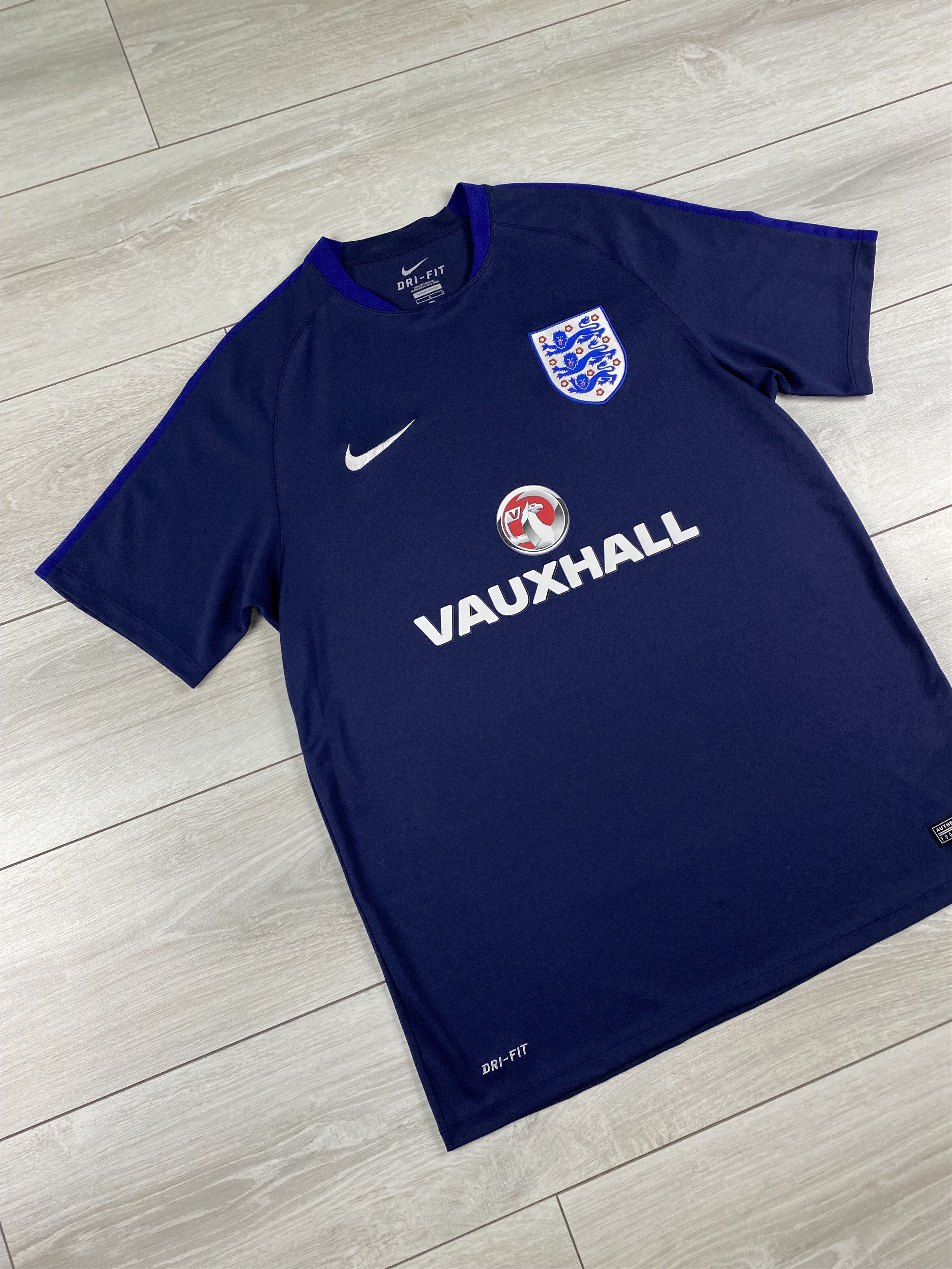 Nike ENGLAND 2016 2017 TRAINING FOOTBALL SHIRT SOCCER JERSEY Size US L / EU 52-54 / 3 - 3 Thumbnail
