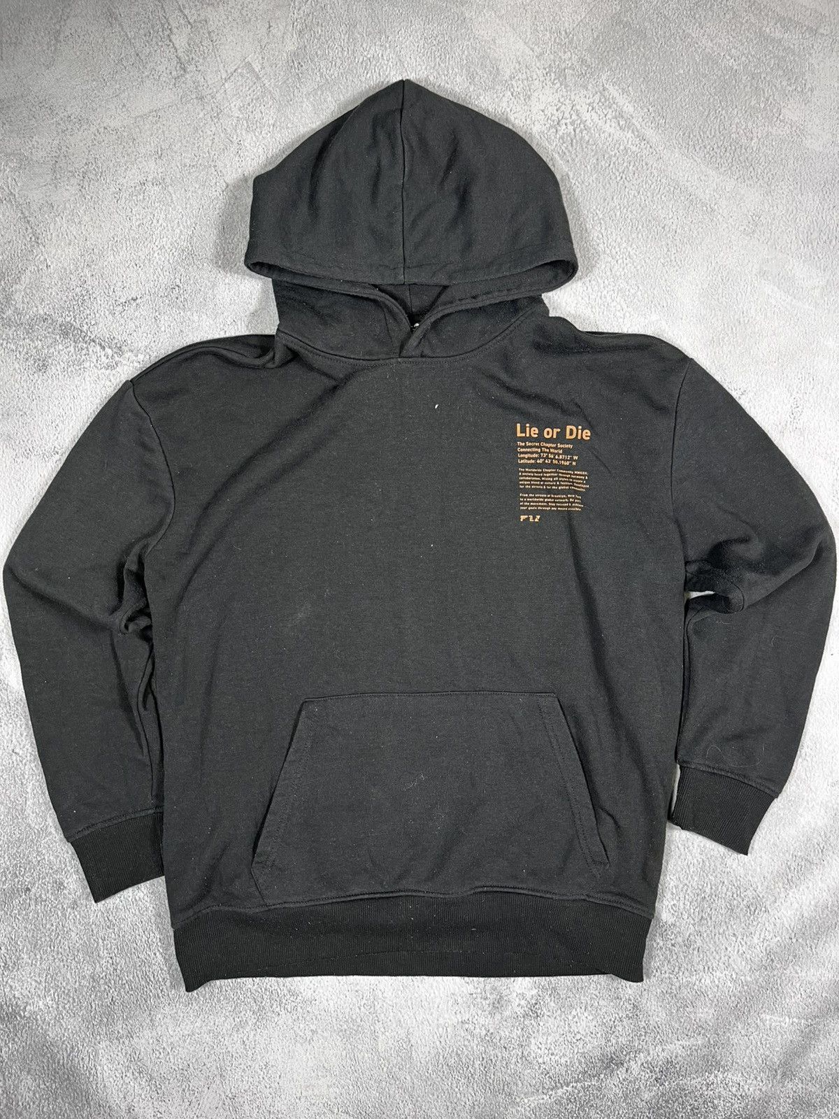 Band Tees × Vintage Vintage Y2K Lie or Die big logo hoodie streetwear M Size US M / EU 48-50 / 2 - 5 Thumbnail