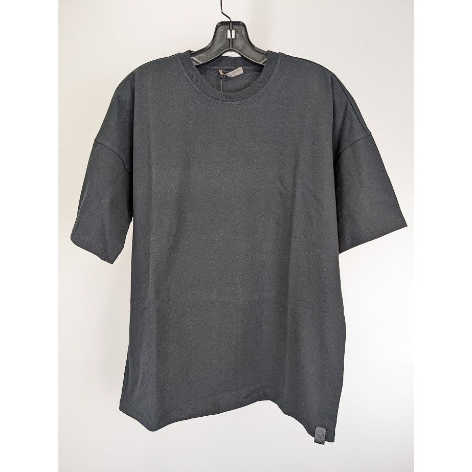 Bottega Veneta o1rshd1 Sunrise Light Cotton T-Shirt in Nero Size US M / EU 48-50 / 2 - 3 Thumbnail