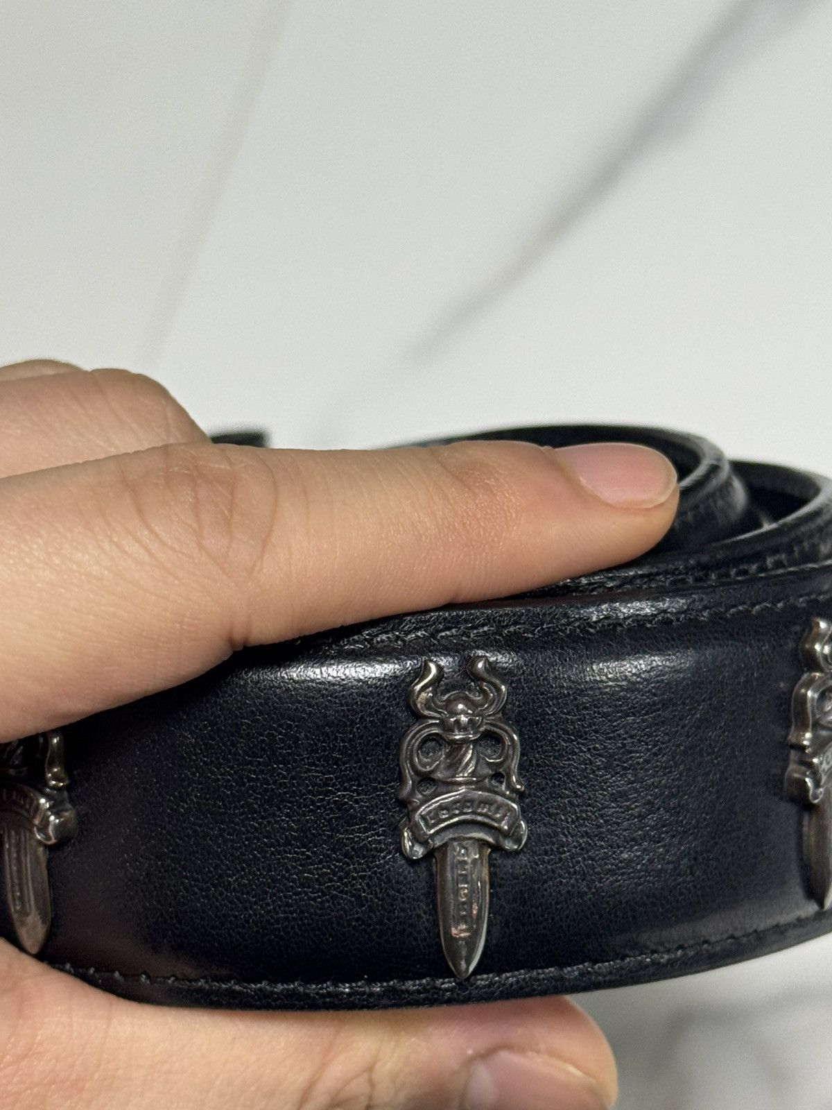 Chrome Hearts Chrome hearts loaded dagger belt strap Size 34 - 9 Thumbnail