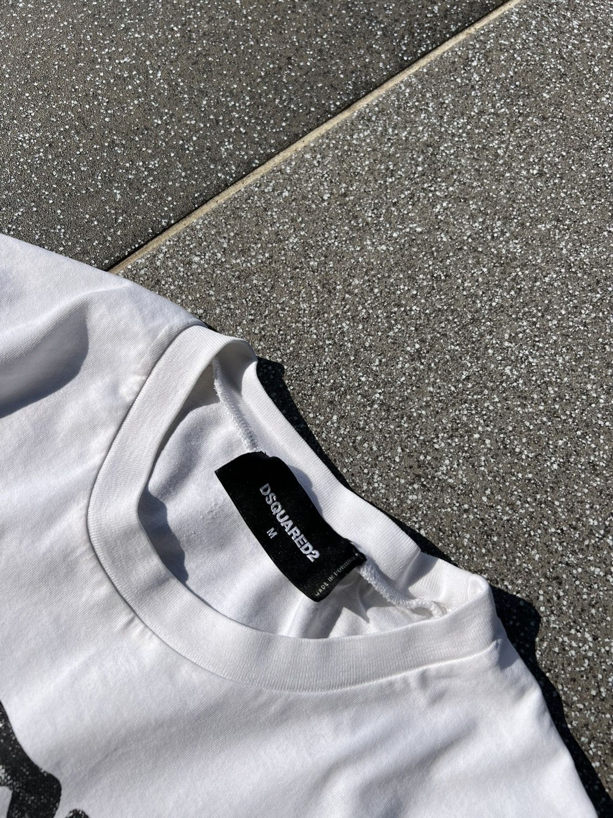 Dsquared2 Dsquared2 T-shirt - White Rare Logo Streetwear S75GD0104 Size M / US 6-8 / IT 42-44 - 5 Thumbnail