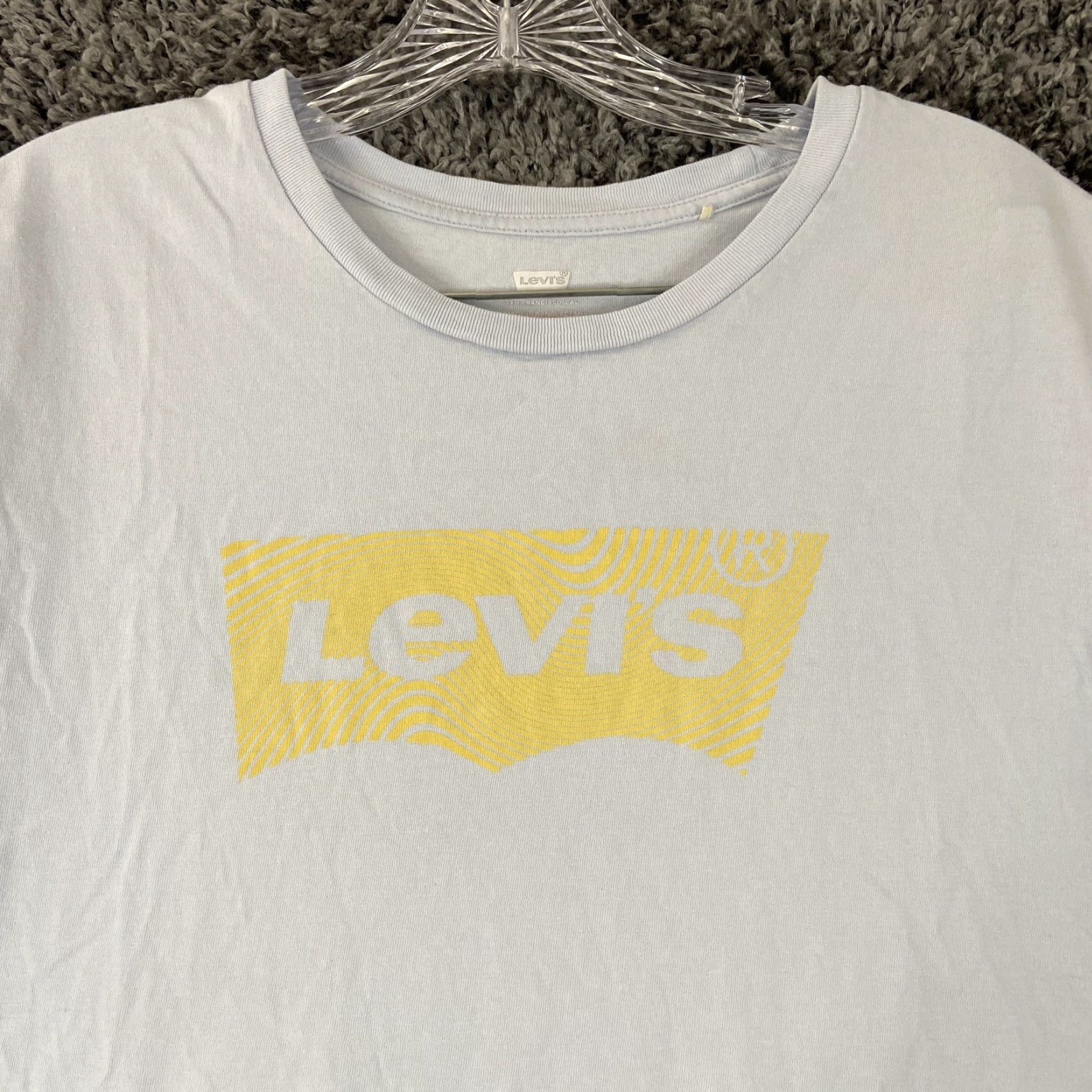 Levi's Levi's T-Shirt Women XL Blue Graphic Tee Size XL / US 12-14 / IT 48-50 - 4 Thumbnail