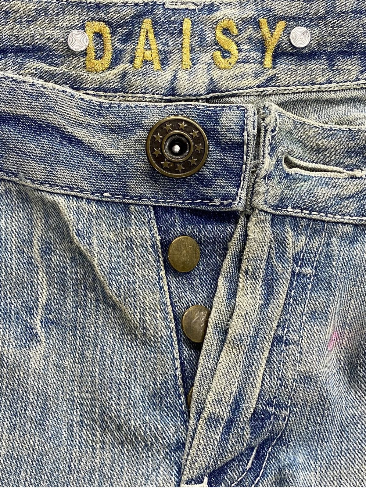Japanese Brand Japanese Brand Faded Blue Wash Style Flare Jeans Size US 32 / EU 48 - 10 Thumbnail