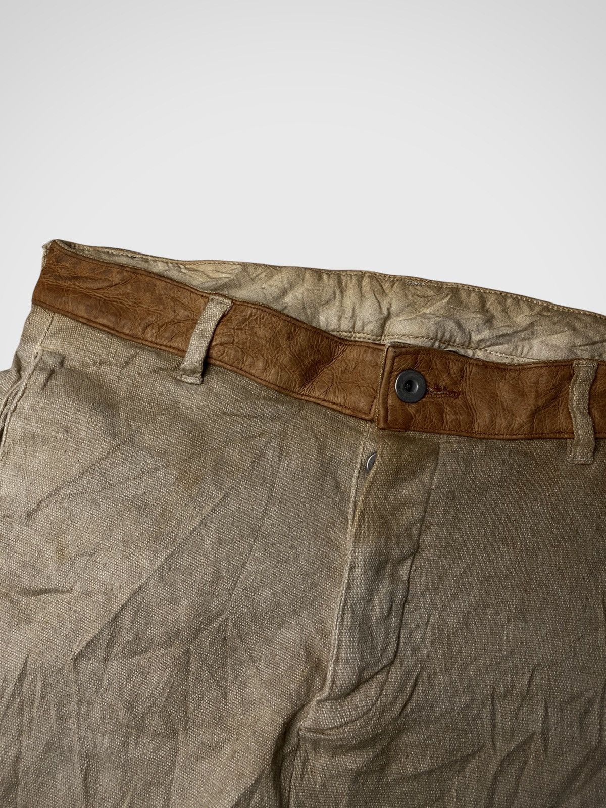 Isamu Katayama Backlash Isamu Katayama Backlash Cow Leather Shorts Size US 28 / EU 44 - 5 Thumbnail