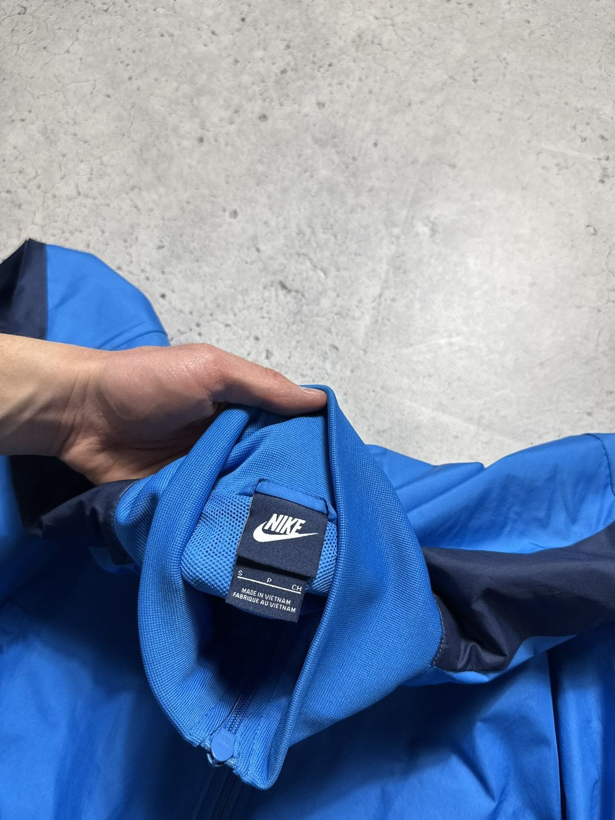 Nike Nike Vintage Nylon Track Suit Jacket & Pants Size S Blue Size US S / EU 44-46 / 1 - 6 Thumbnail