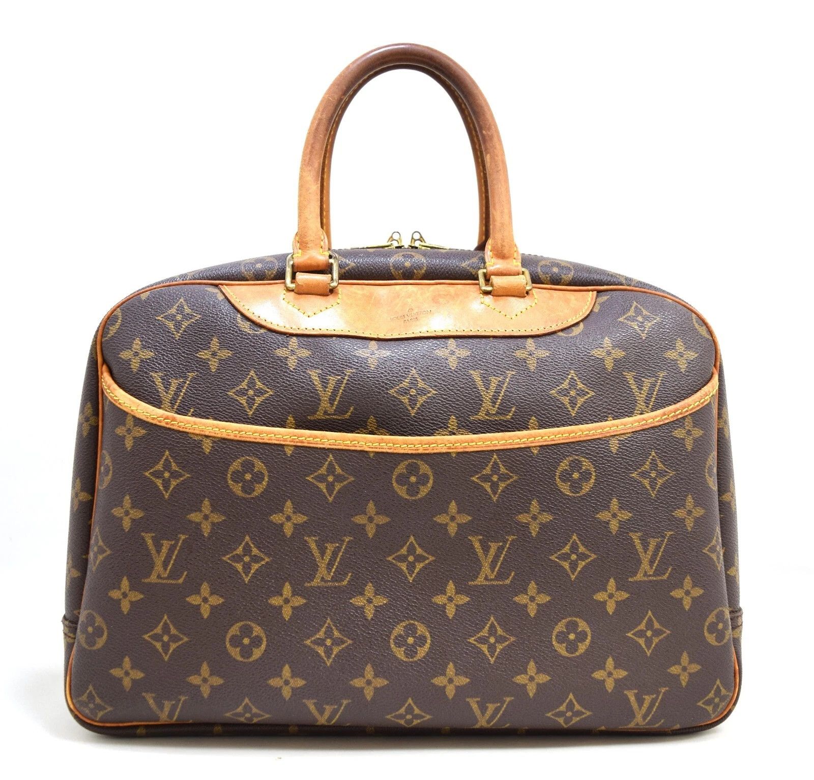 Louis Vuitton Auth Louis Vuitton Deauville Hand Bag Monogram Canvas M47270 Size ONE SIZE - 1 Thumbnail