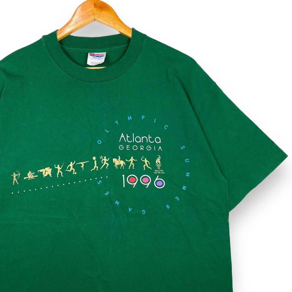 Other Vintage 90's OLYMPIC ATLANTA GEORGIA Summer Games Tee Size US L / EU 52-54 / 3 - 2 Thumbnail