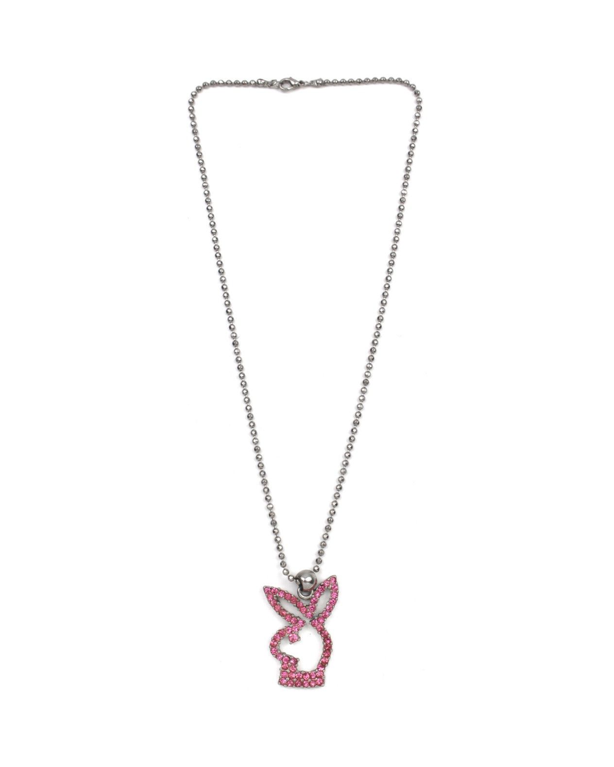 Hysteric Glamour × Playboy 2000S PLAYBOY BUNNY RHINESTONE PENDANT NECKLACE Size ONE SIZE - 2 Thumbnail