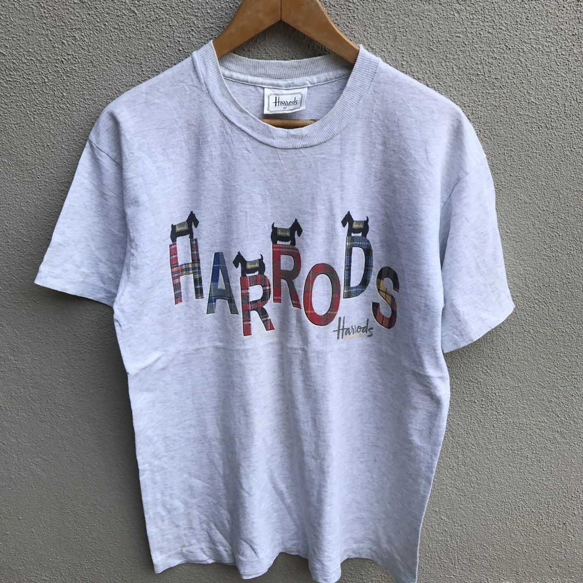 Harrods × Vintage Vintage 90s HARRODS london logo tee Size US M / EU 48-50 / 2 - 2 Thumbnail
