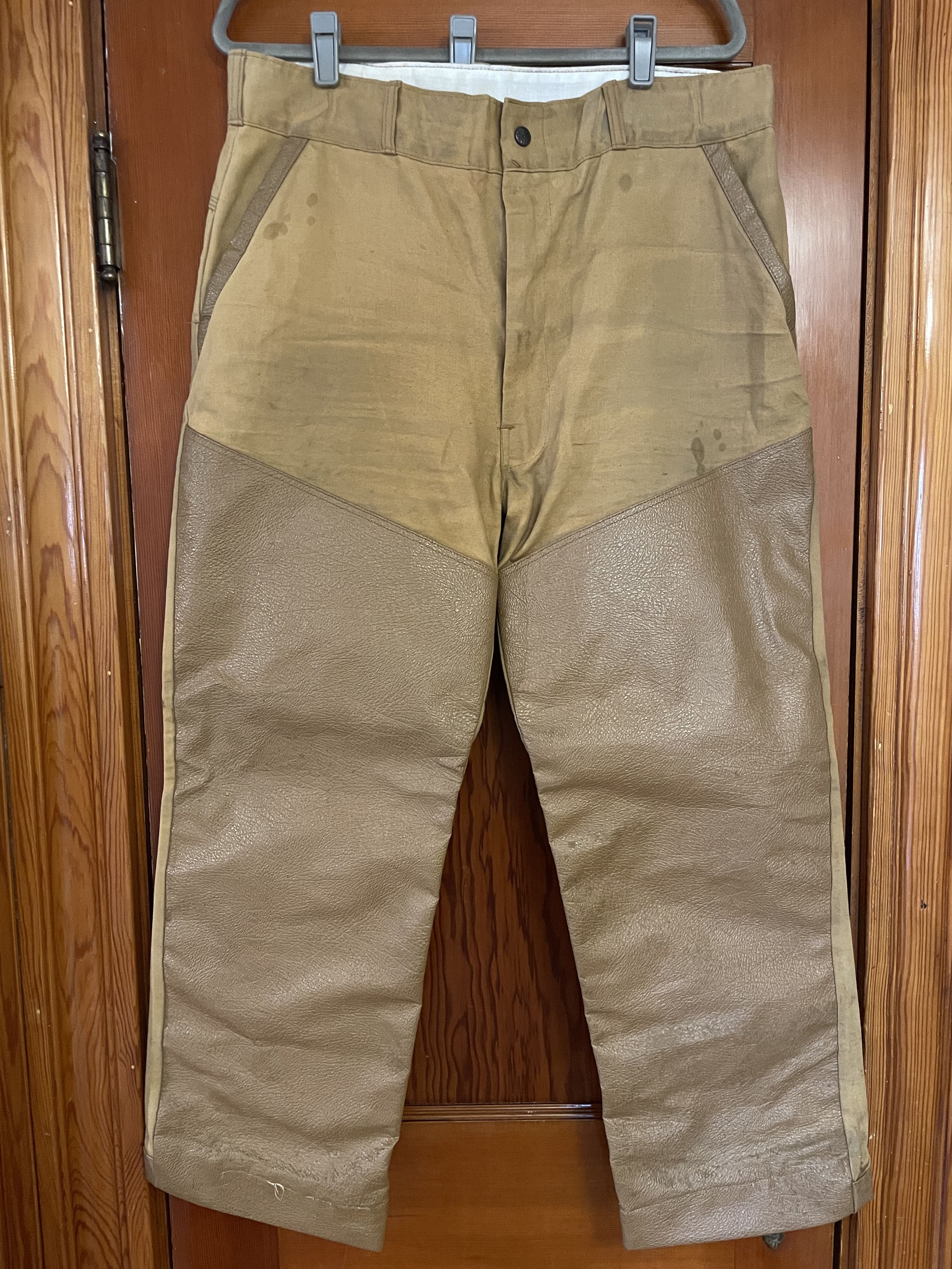 Black Sheep 1970s Black Sheep - Duck Canvas Hunting Pants Size US 38 / EU 54 - 1 Thumbnail