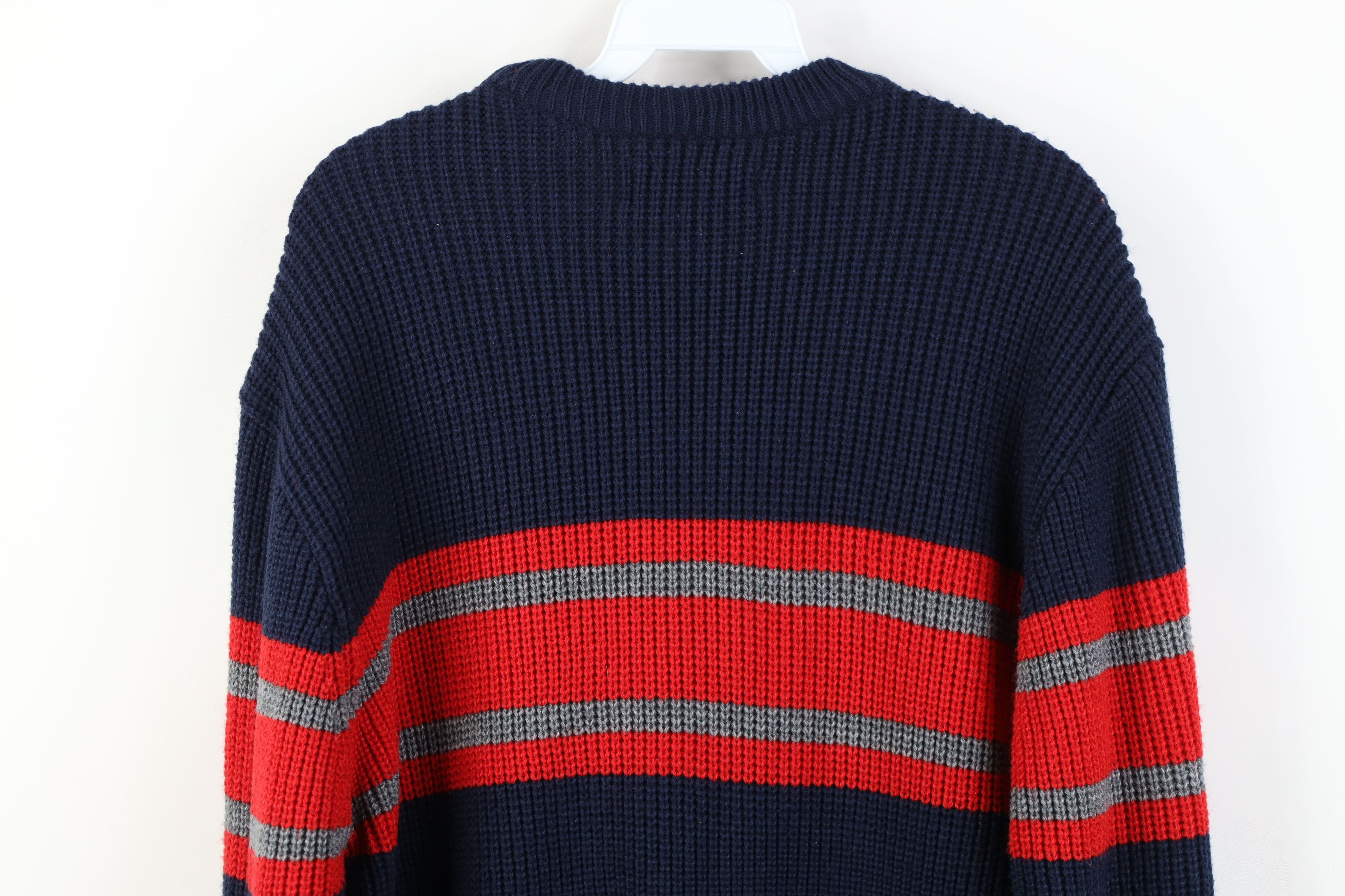 Aeropostale Vintage 90s Y2K Aeropostale Chunky Ribbed Knit Sweater Size US M / EU 48-50 / 2 - 8 Thumbnail