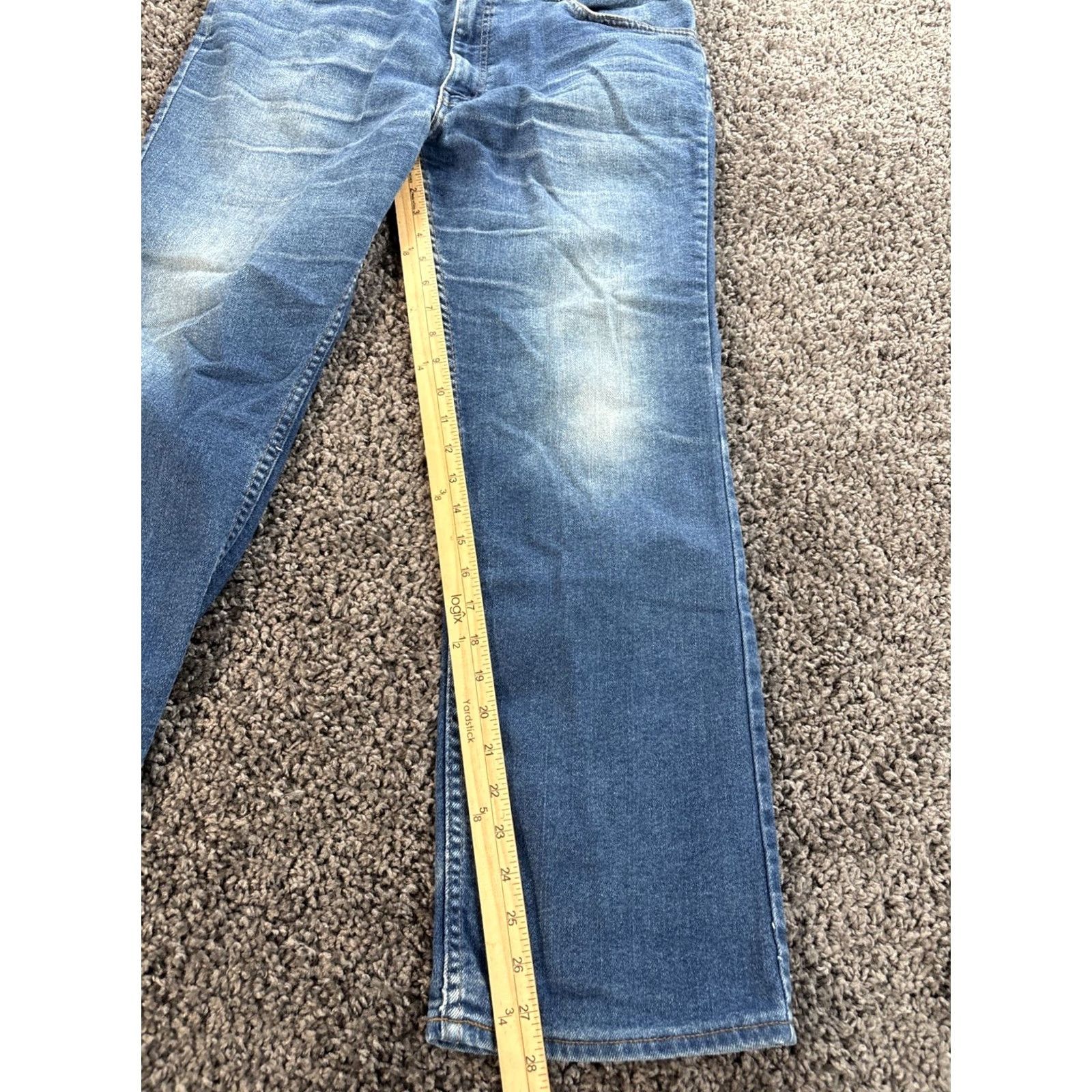 Levi's VINTAGE Levi's For Men Jeans 36x28 1980s Blue Denim Red Batwing Black Tab #40541-4615 USA Mens Size US 32 / EU 48 - 2 Thumbnail