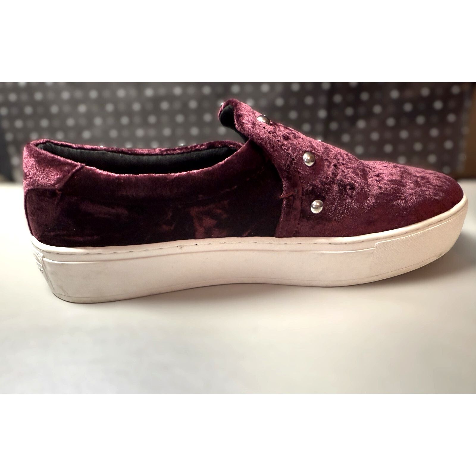 Rebecca Minkoff Rebecca Minkoff Noelle Stud Velvet Slip On Platform Size 9.5 Size US 9.5 / IT 39.5 - 5 Thumbnail