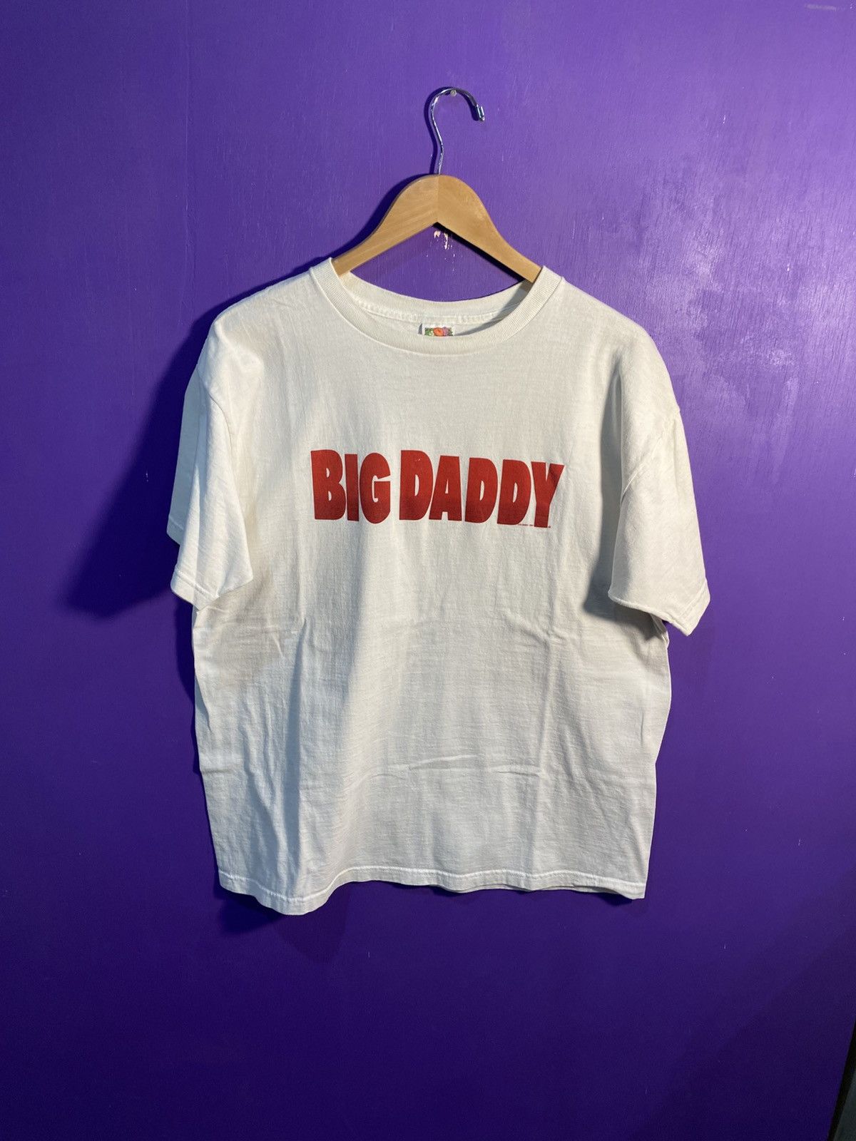Vintage 1999 Adam Sandler Big Daddy movie promo tee
