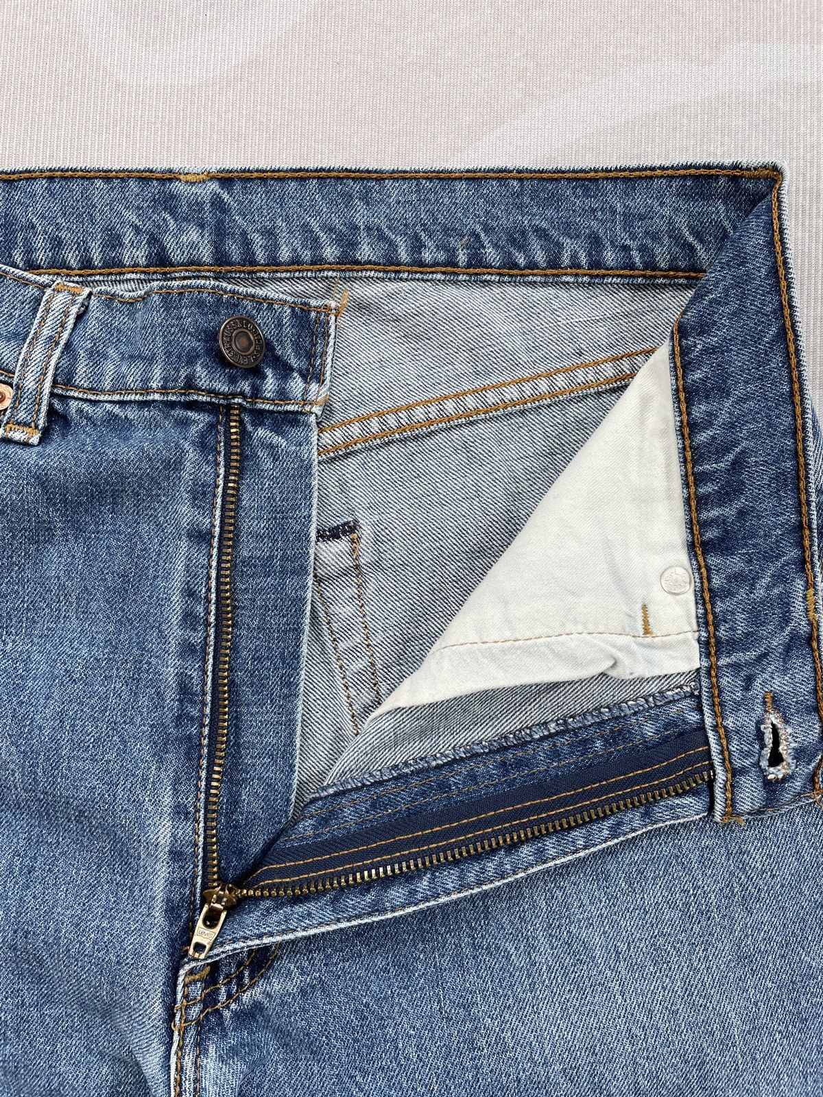If Six Was Nine Levis 509 Straight Jeans (LG146) Size US 30 / EU 46 - 6 Thumbnail