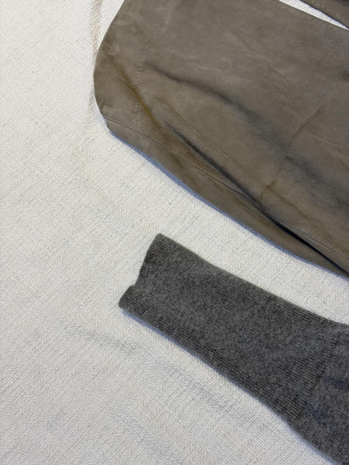Brunello Cucinelli Suede and Cashmere Jacket