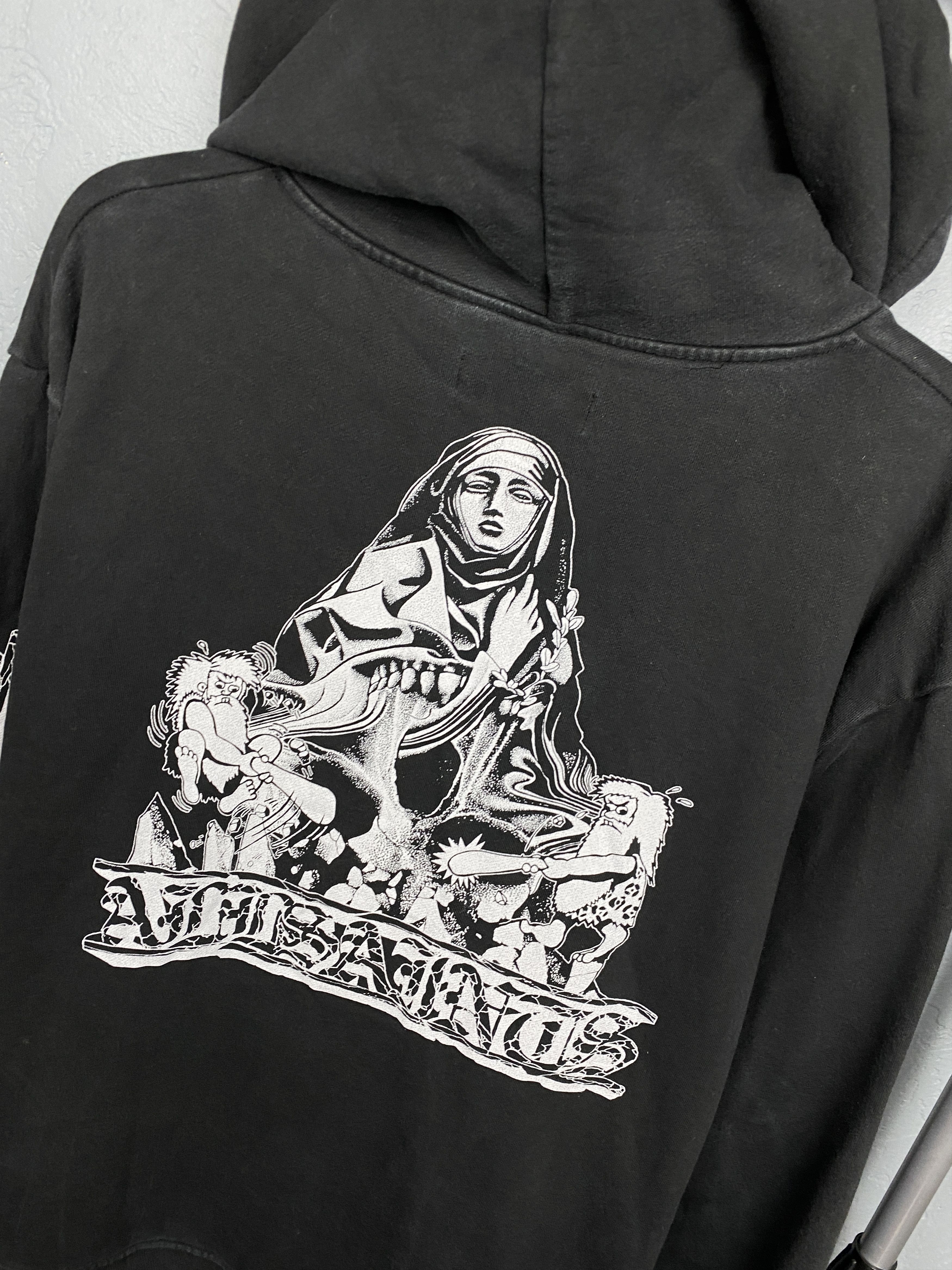 Allsaints Allsaints Vintage Mens Troglodyte LS Hoodie Size US M / EU 48-50 / 2 - 4 Thumbnail