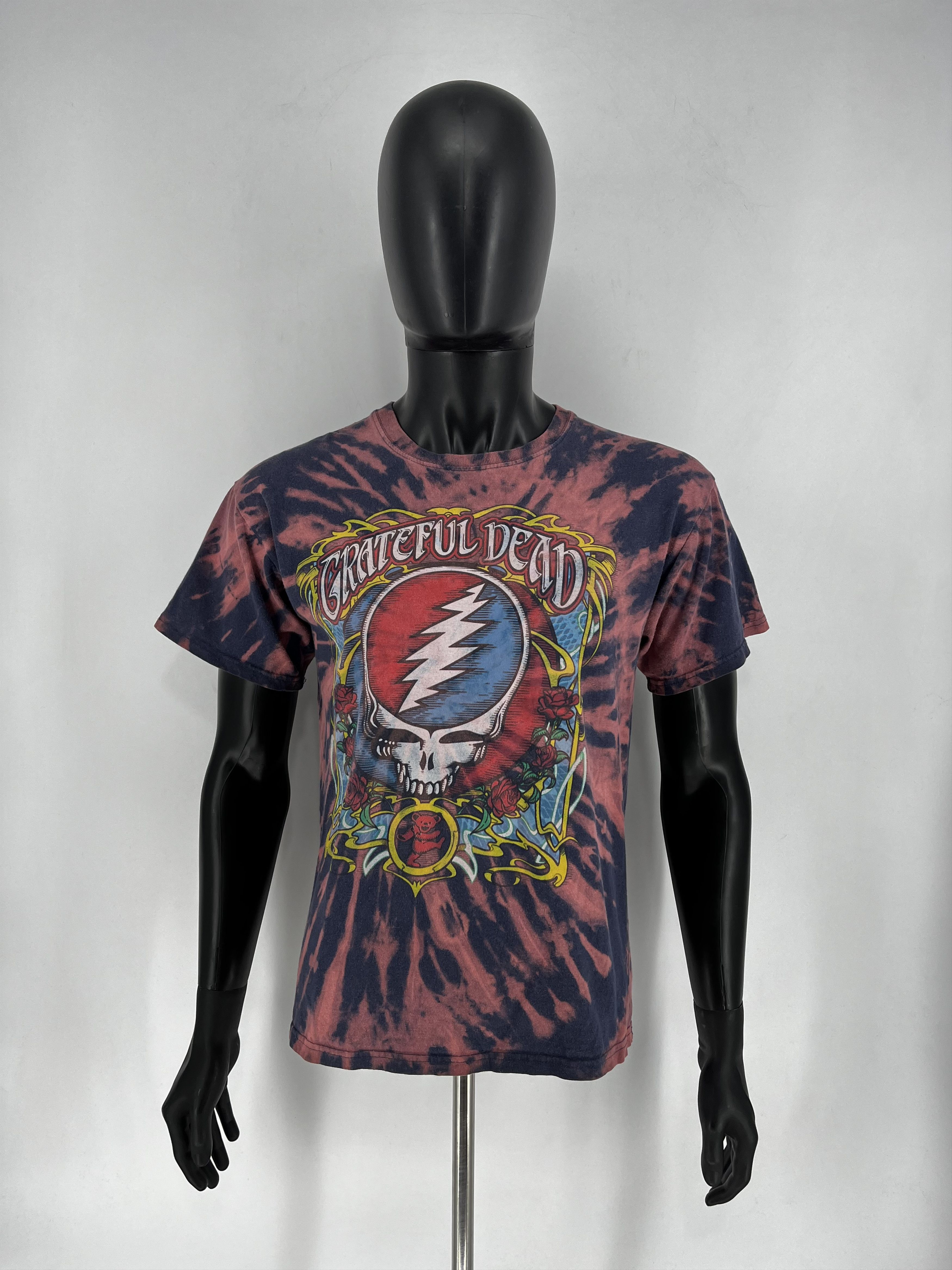 Band Tees GRATEFUL DEAD Tie Dye The Great Rock Band Tee Shirt Size US M / EU 48-50 / 2 - 2 Thumbnail