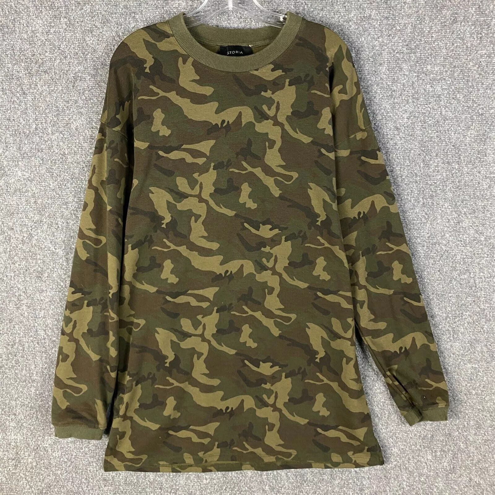 Other Storia Camouflage Sweatshirt Women's Small Pullover Long S Size S / US 4 / IT 40 - 1 Thumbnail