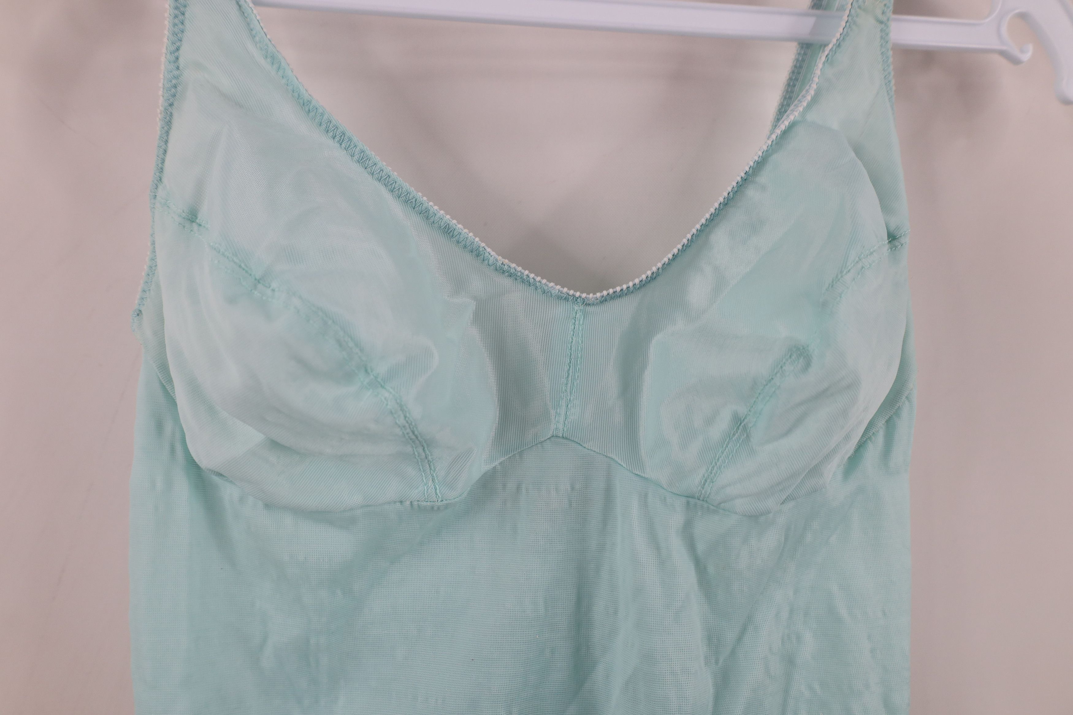 Vintage Vintage 70s Union Made Snap Crotch Body Suit Baby Blue USA Size XXS / US 00 / IT 34 - 4 Thumbnail