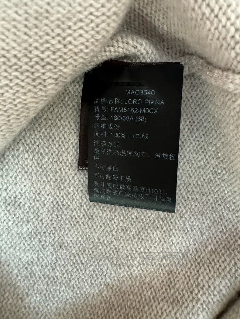 Loro Piana LORO PIANA Classic Babycashmere Cashmere Sweater Size 38 L Size XS / US 0-2 / IT 36-38 - 5 Thumbnail