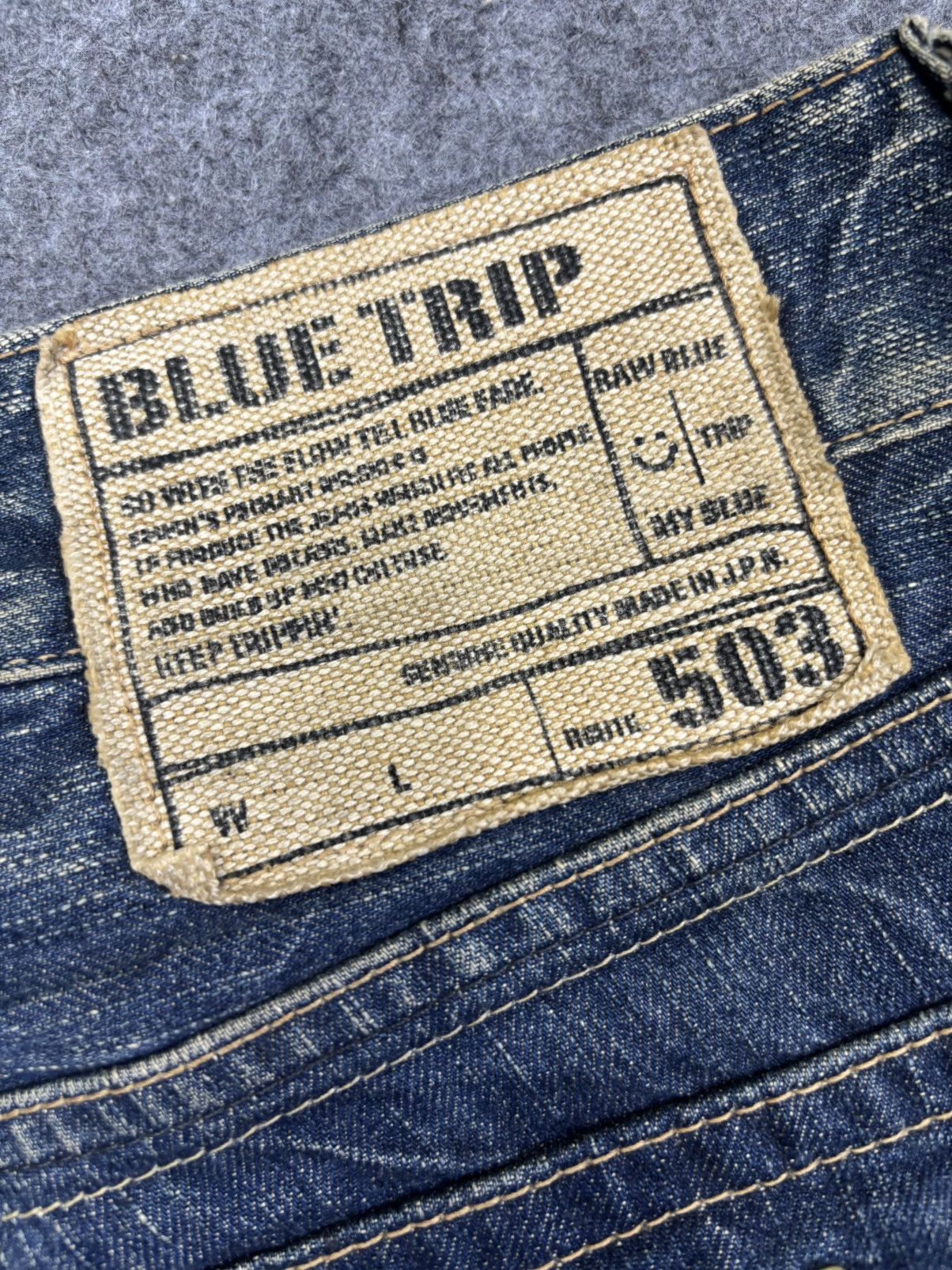 Edwin 💥Flare💥Vintage Edwin 503 Sick Fades Flare Denim F926 Size US 32 / EU 48 - 16 Thumbnail