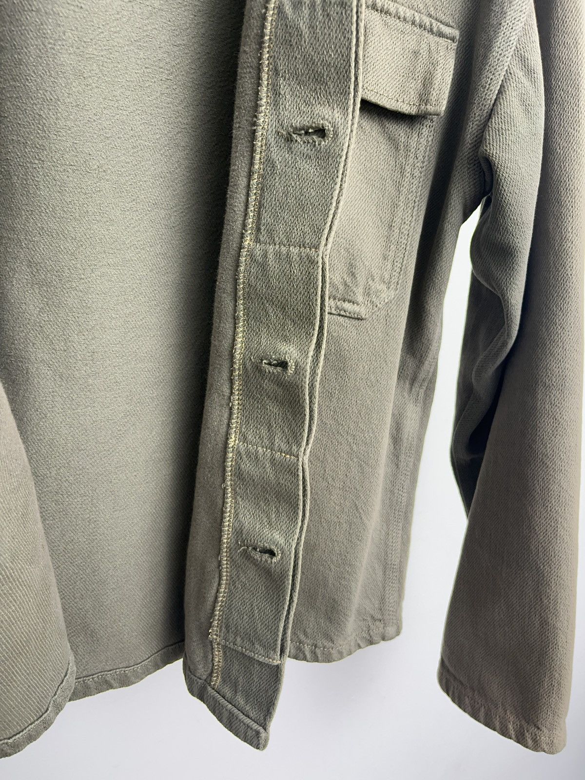 Yeezy YEEZY Season 6 Sage Workwear Shirt Made in USA 🇺🇸 Size US XS / EU 42 / 0 - 9 Thumbnail