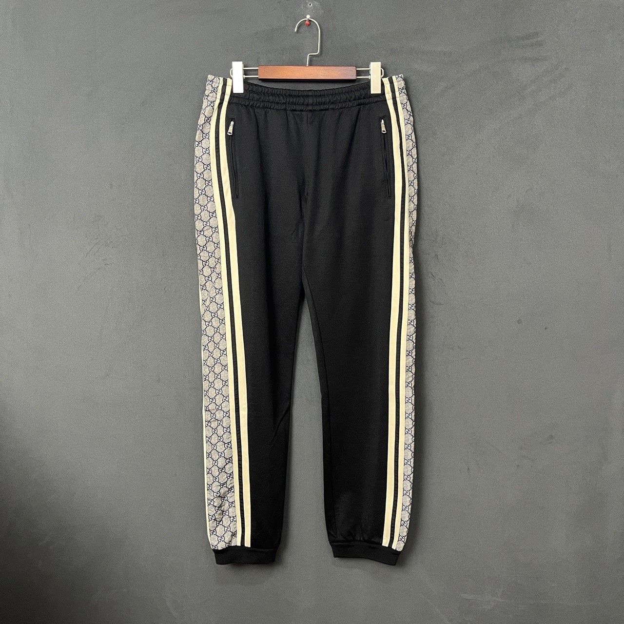 Gucci Gucci Size M Black serpentine trousers 2501-Nextarrow Size US 30 / EU 46 - 1 Thumbnail