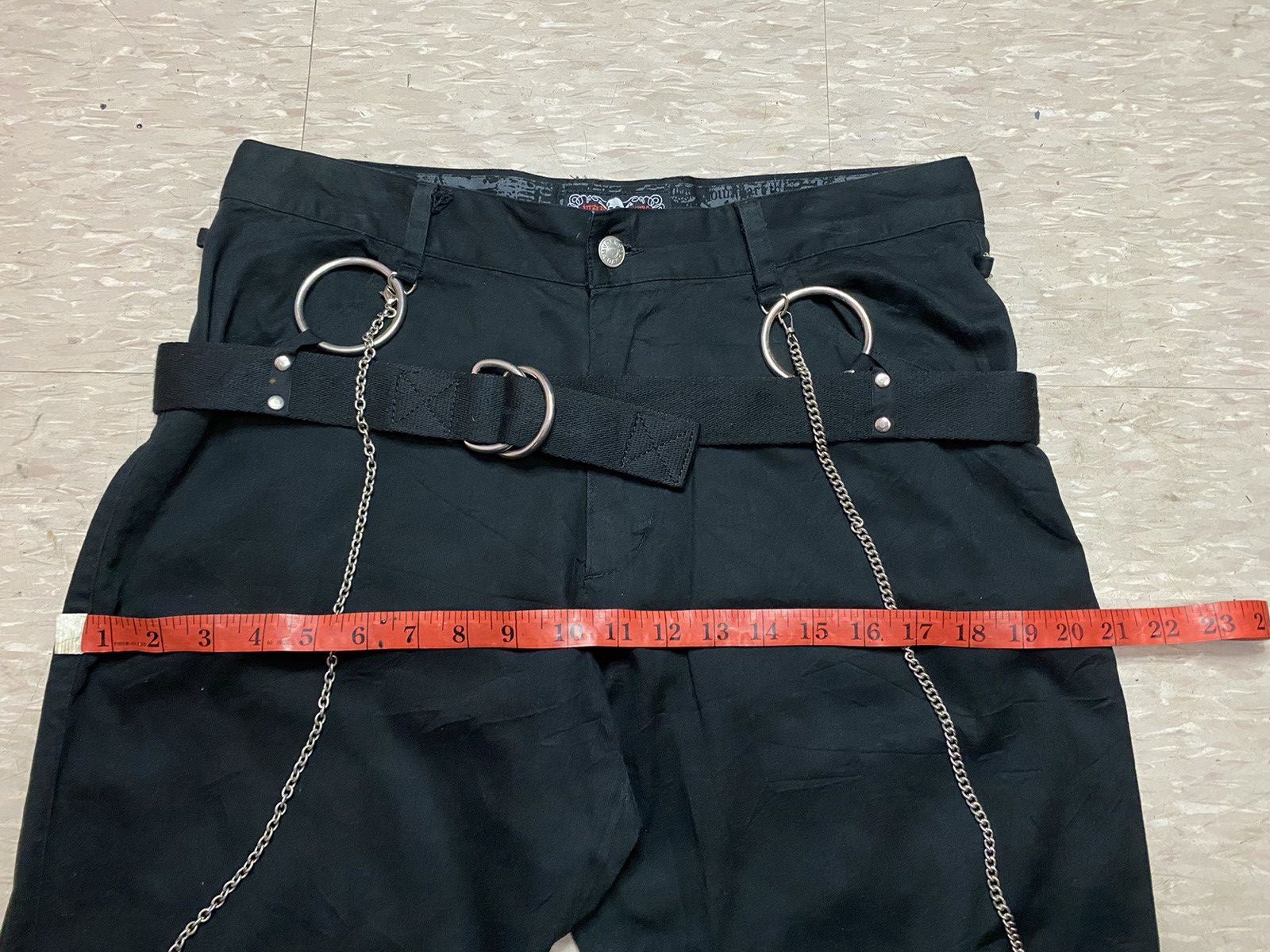 Japanese Brand × Seditionaries Mad punk gothic bondage pants Size US 33 - 11 Thumbnail