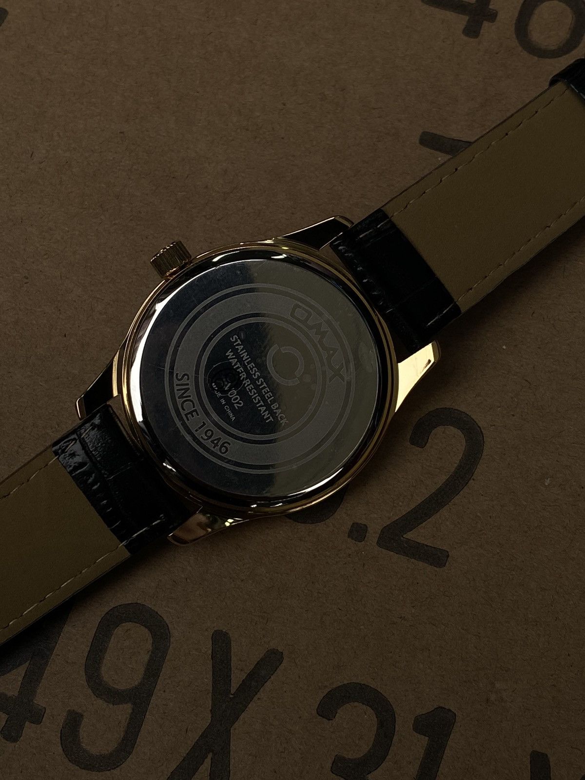 Vintage Omax Classic White Dial Watch - Japanese Brand Size ONE SIZE - 5 Thumbnail