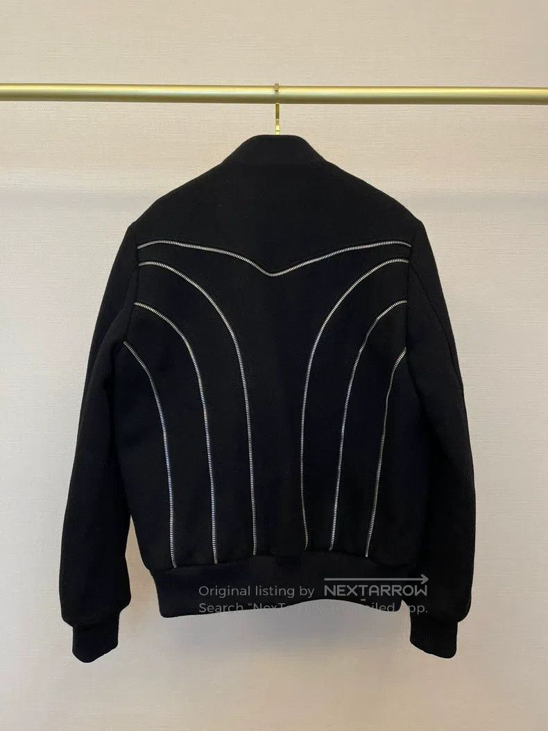 Saint Laurent Paris Saint Laurent Paris Classic zipper baseball jacket Size US M / EU 48-50 / 2 - 2 Thumbnail