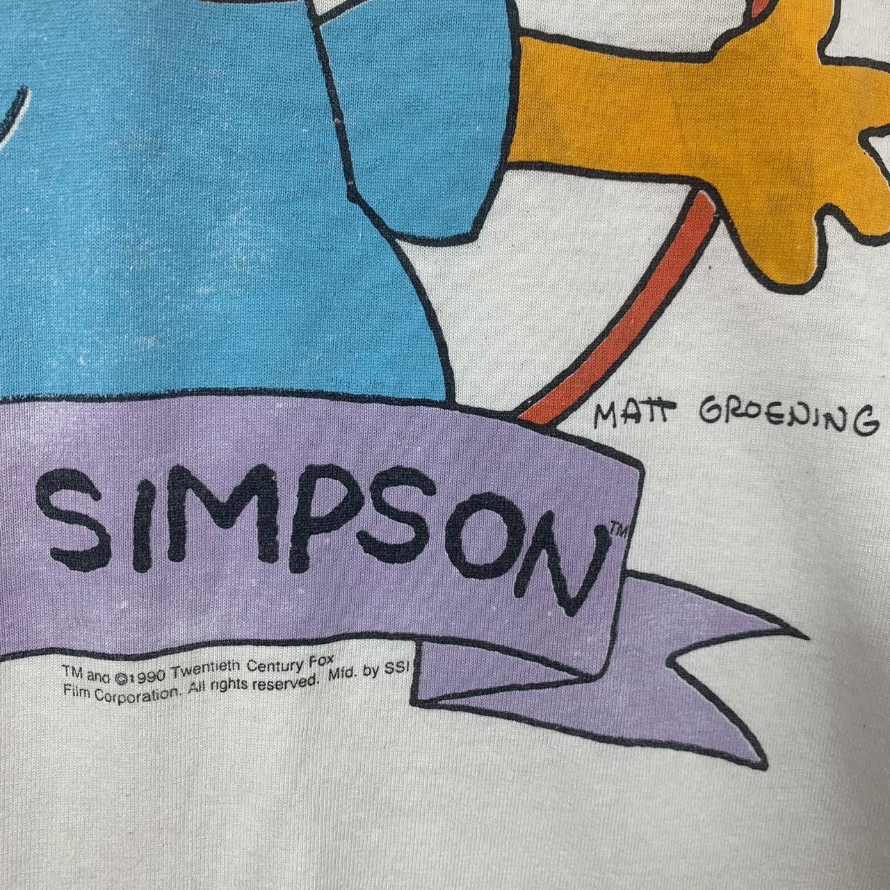 The Simpsons Vintage 1991 THE SIMPSON BART Dont Have A Cow Tee Size US M / EU 48-50 / 2 - 6 Thumbnail