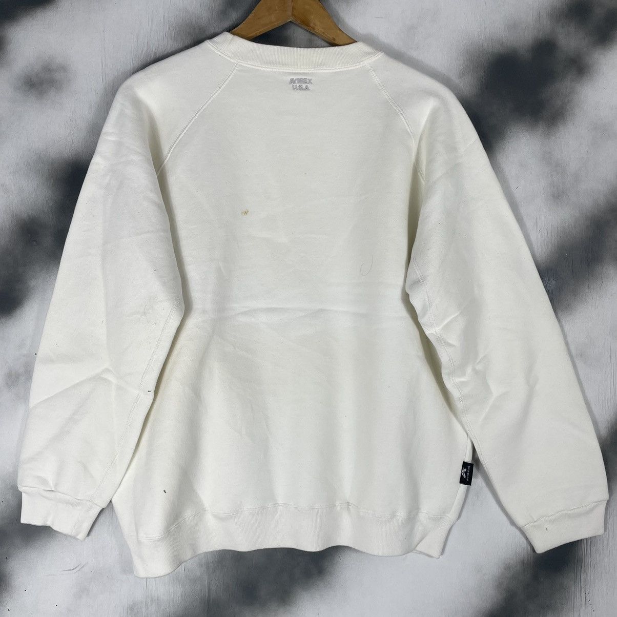 Avirex × Vintage Avirex Embroided Small Logo Plain Sweatshirt Size US L / EU 52-54 / 3 - 5 Thumbnail
