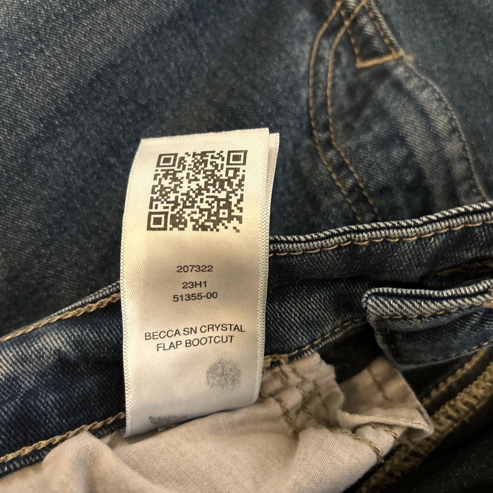 True Religion True Religion Becca Bootcut Jeans Mid Rise Medium Wash Womens 31 Western Cowgirl Jeans Womens 31 Medium Wash True Religion Bag Not applicable Size 24" / US 00 / IT 34 - 5 Thumbnail