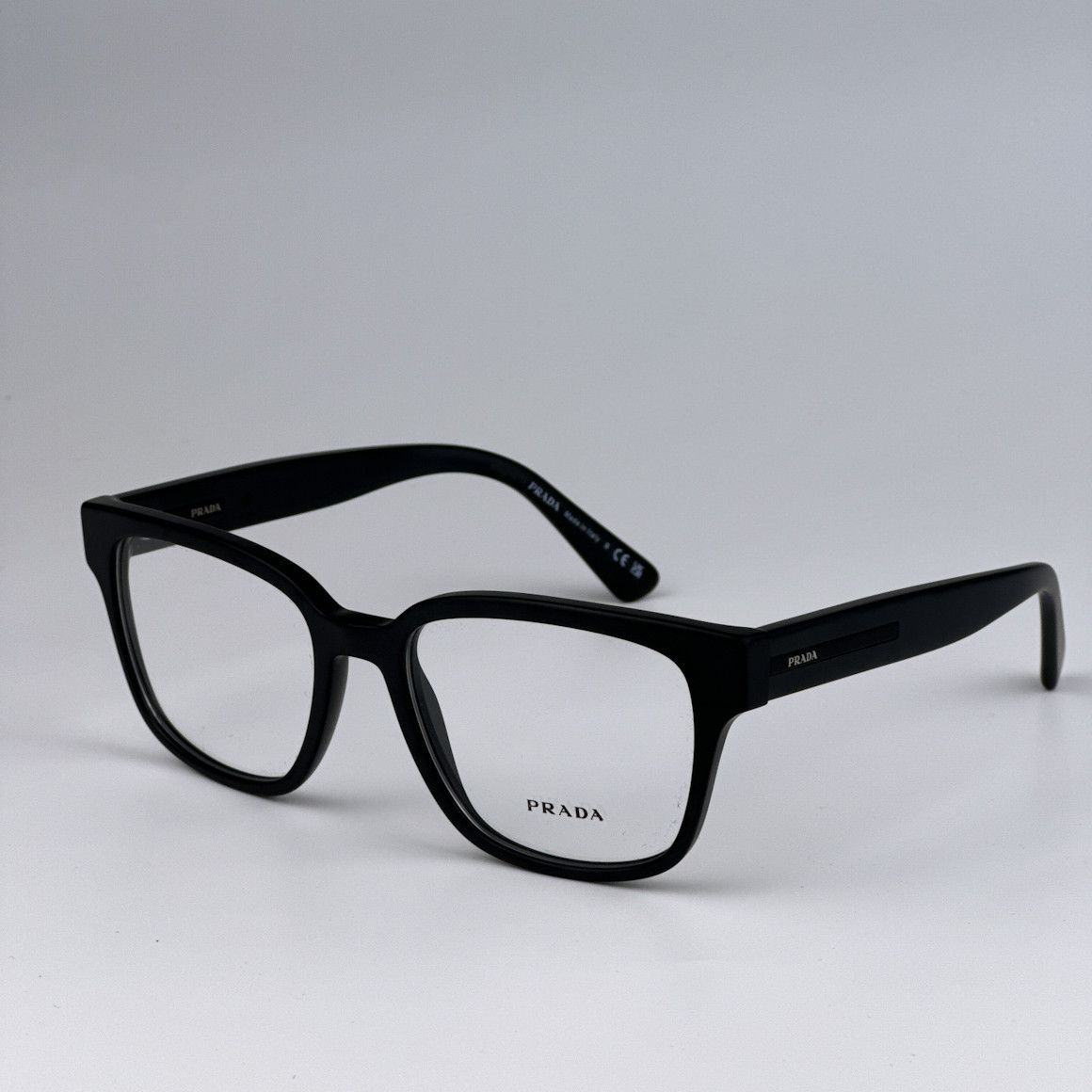 Prada NEW Prada PRA09V 12P1O1 Square Unisex Eyeglasses VPR A09 Size ONE SIZE - 4 Thumbnail