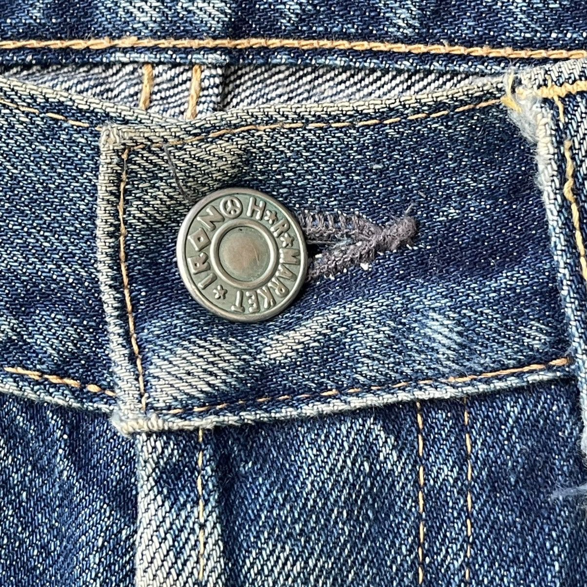 Iron Heart Trashed Hollywood Ranch Market x Iron Heart Selvedge Denim Size US 32 / EU 48 - 8 Thumbnail