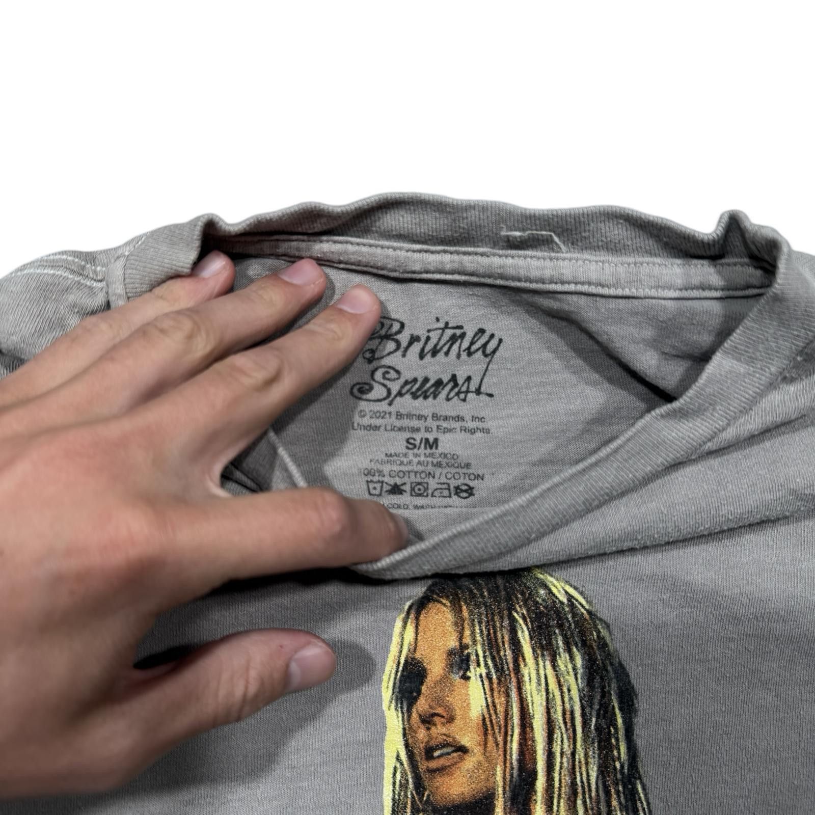 Designer Britney Spears 2000s Style Graphic Tee Size S / US 4 / IT 40 - 3 Thumbnail
