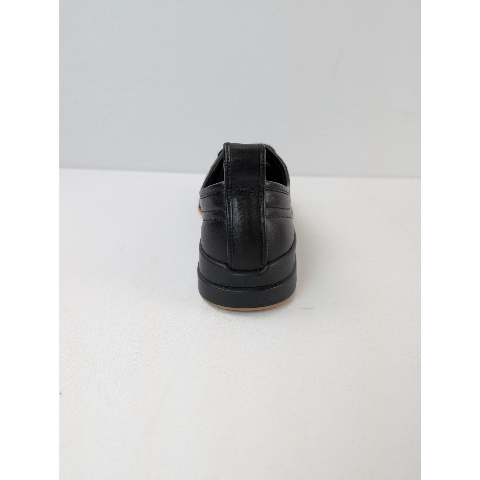 Bottega Veneta o1rshd1 City Calfskin Vulcan Sneakers in Black Size US 12 / EU 45 - 14 Thumbnail