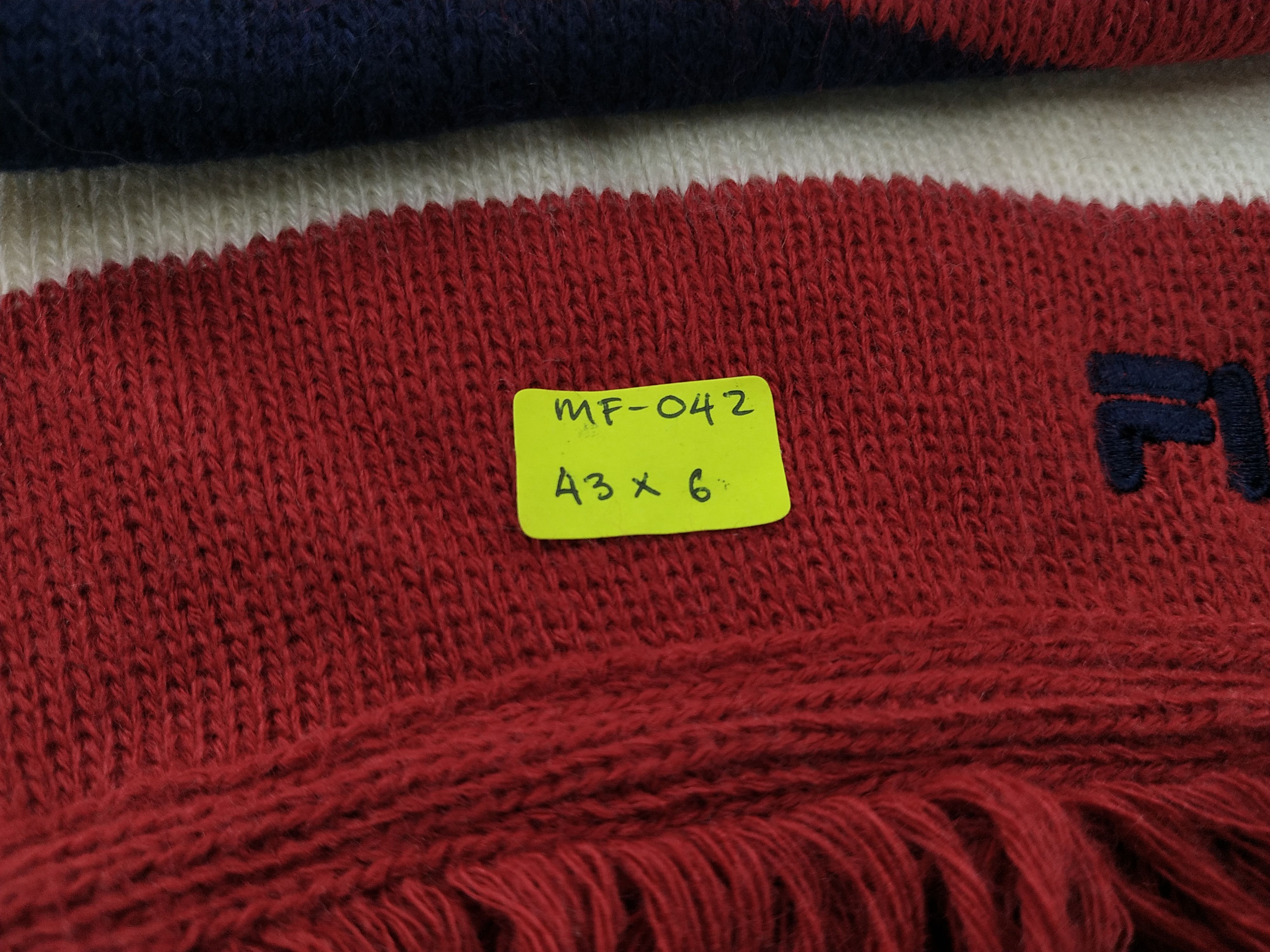 Fila Vintage Fila Scarf/Muffler/Neckwear MF042 Size ONE SIZE - 6 Thumbnail