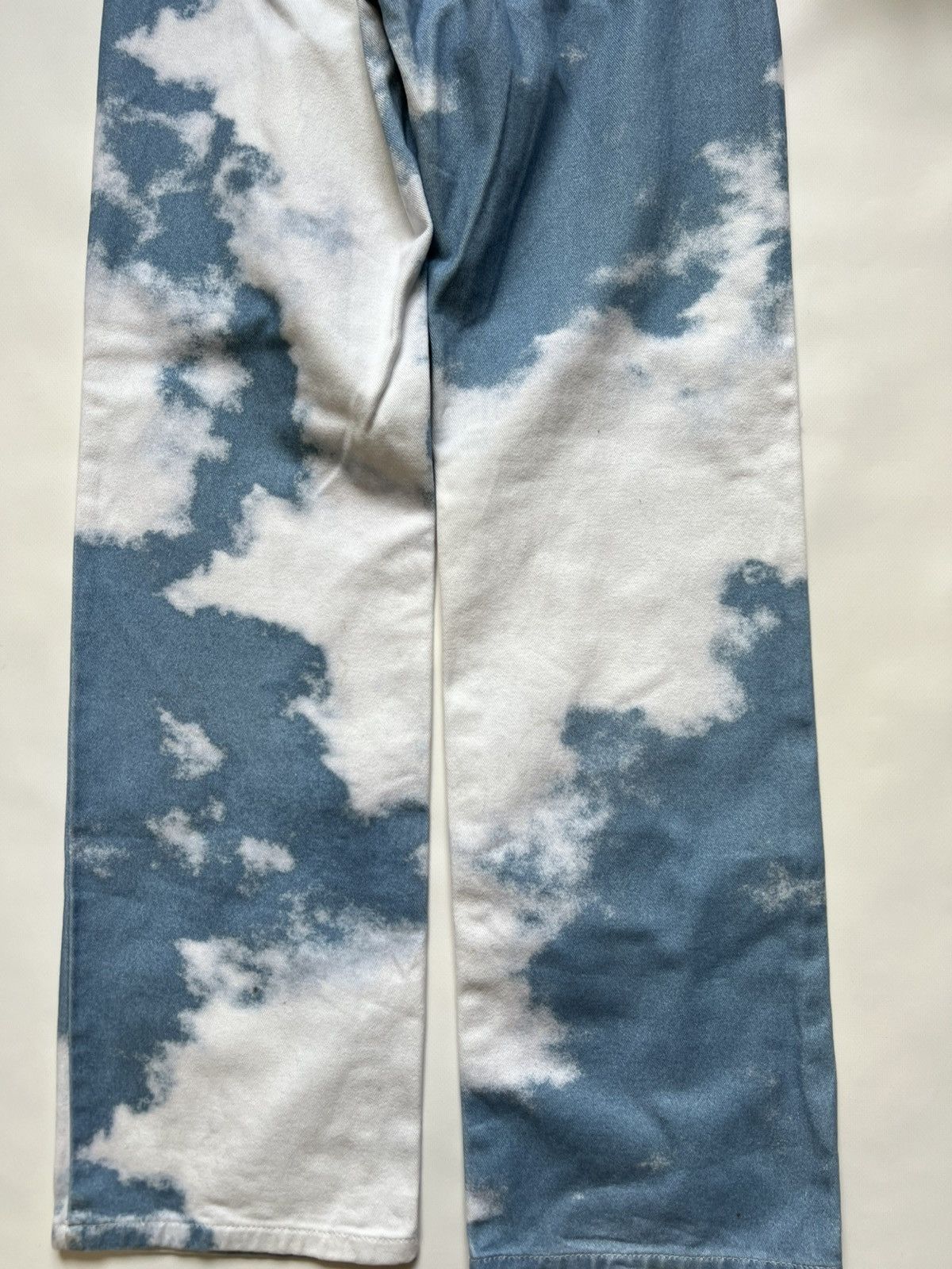 Jaded London Jaded London Light Wash Wide Leg Jeans Pants Blue Sky Size 25" / US 0 / IT 36 - 8 Thumbnail