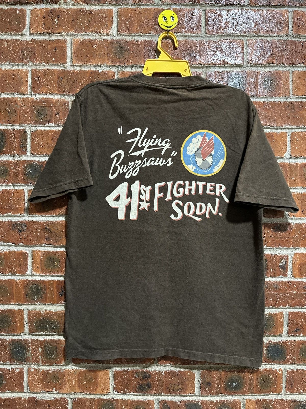 Buzz Rickson's Vintage 41st Fighter Sqdn Faded Tee Size US L / EU 52-54 / 3 - 1 Thumbnail