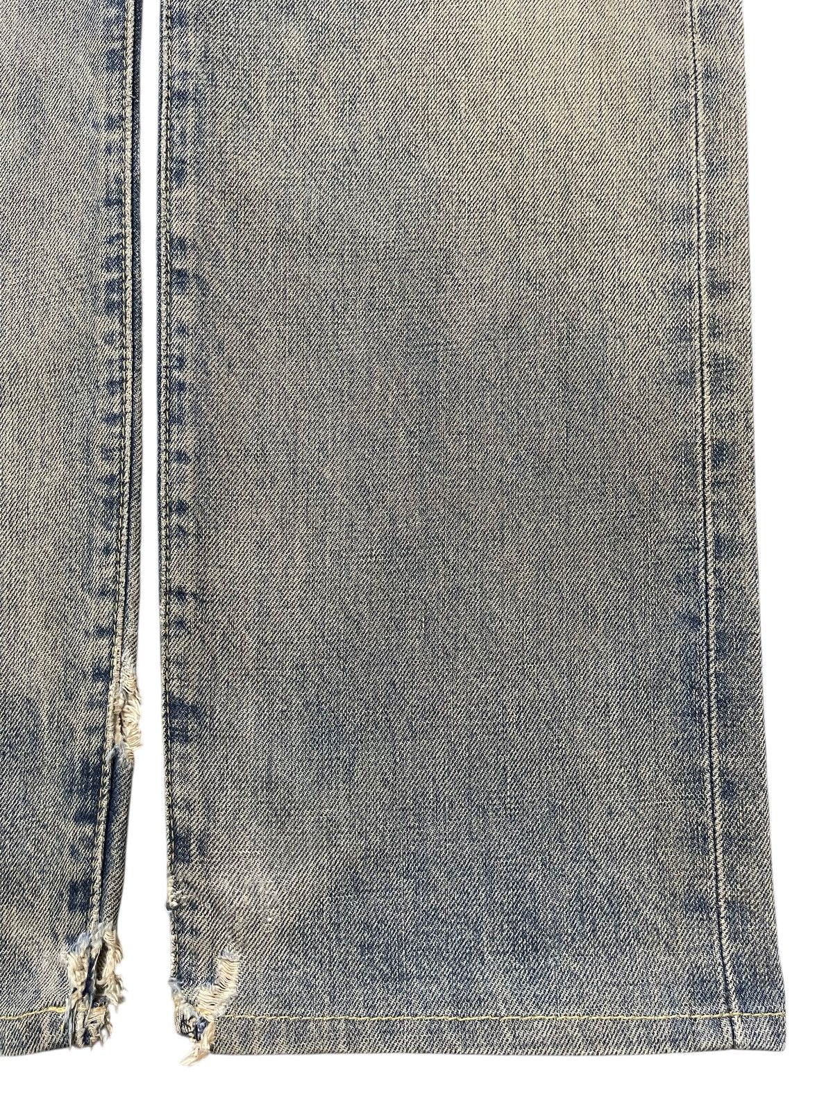Levi's Vintage 80s Levis 503B Selvedge E Mud Wash Distressed Loose Size US 28 / EU 44 - 9 Thumbnail