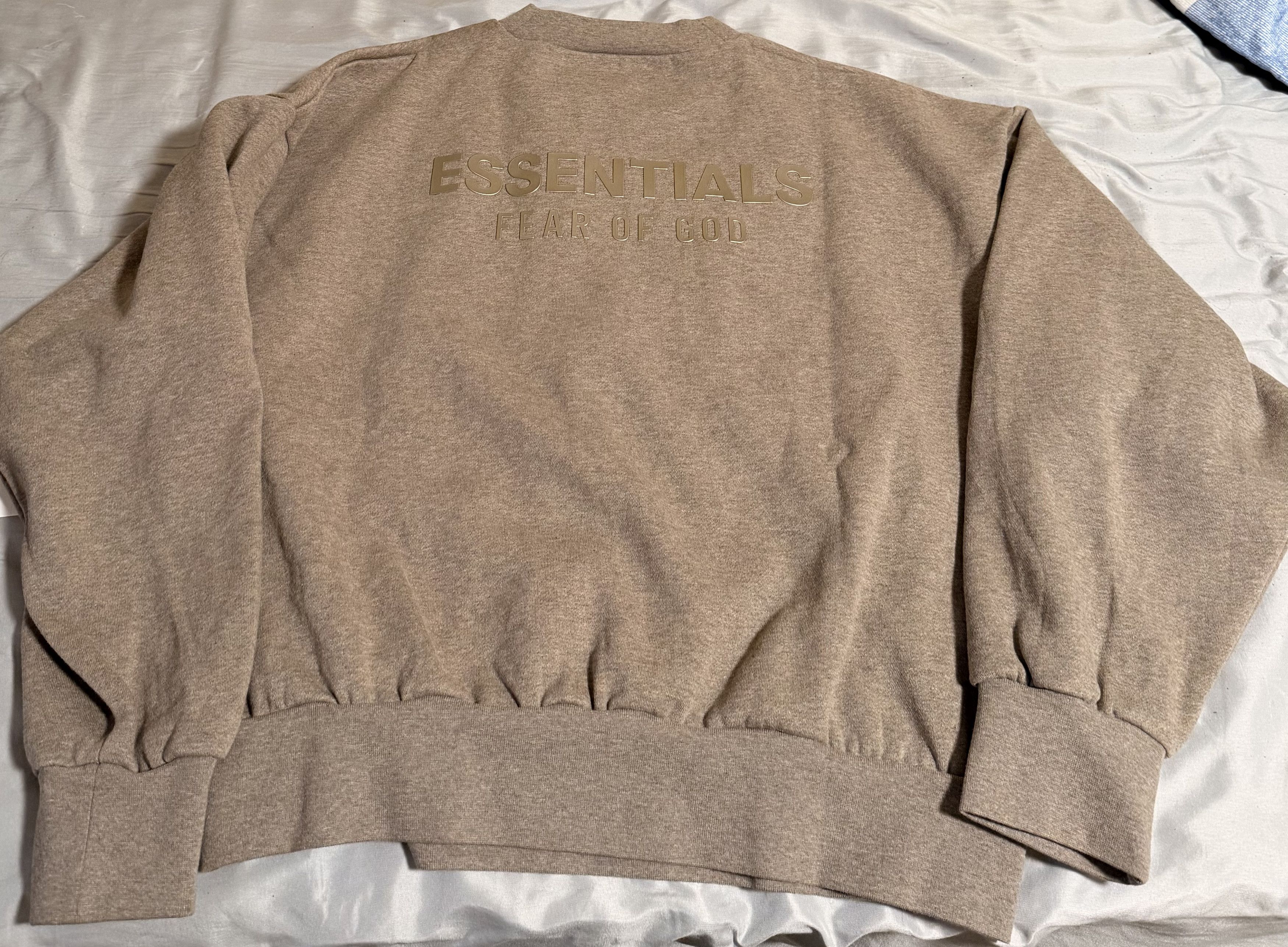 Essentials Fear Of God Classic Fleece Crewneck Size US L / EU 52-54 / 3 - 1 Thumbnail