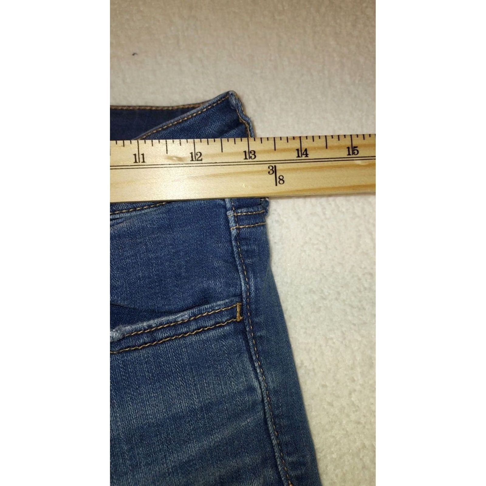 American Eagle Outfitters VINTAGE? No — American Eagle Outfitters Women Stretch Skinny Jeans Size 4 Dark Wash Size 27" / US 4 / IT 40 - 5 Thumbnail