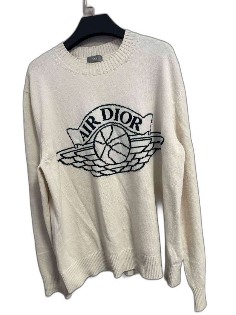 Dior Dior x Air Jordan Collaboration Sweater Size US L / EU 52-54 / 3 - 1 Thumbnail