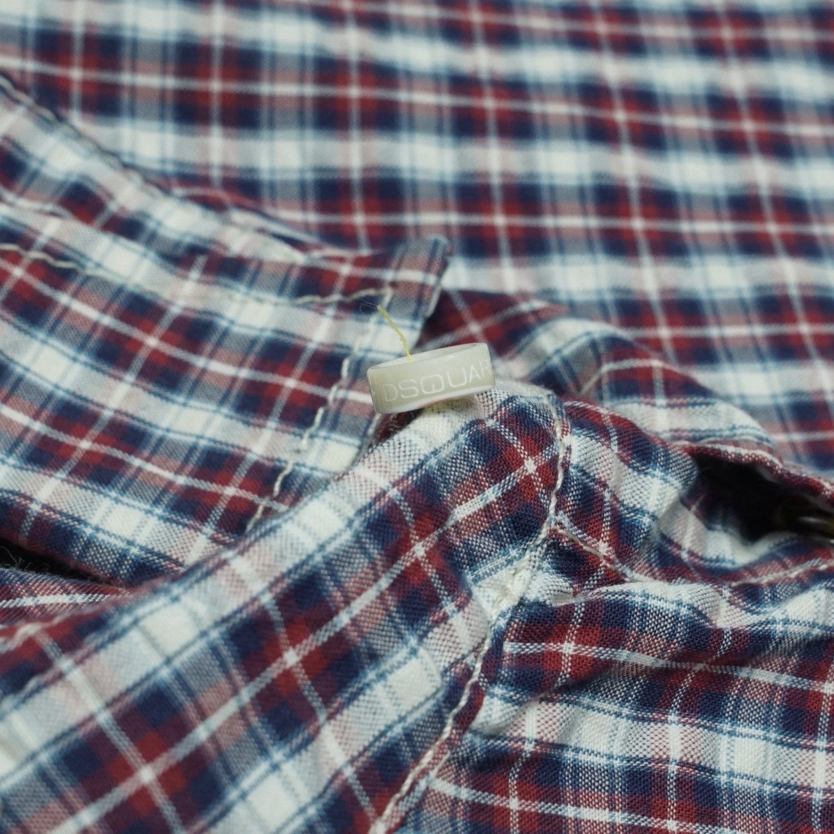 Dsquared2 *NoTariff Dsquared2 Plaid Button Shirt Size US M / EU 48-50 / 2 - 4 Thumbnail