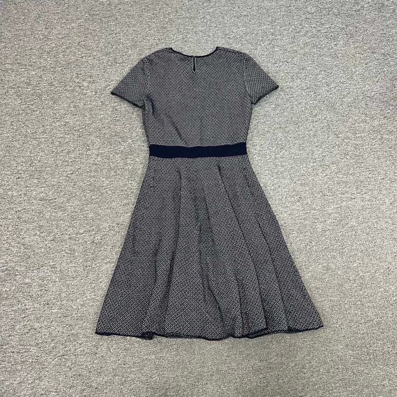 Dior Dior Knitted Dress with Flared Skirt-2506 Size M / US 6-8 / IT 42-44 - 2 Thumbnail