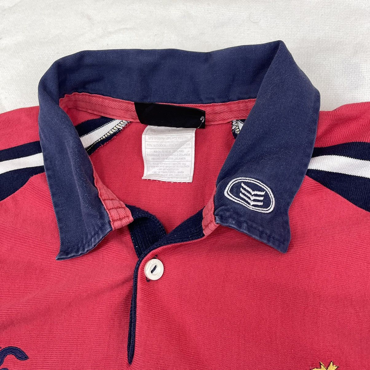 Canterbury of New Zealand 90s Vintage CANTERBURY BANK OF IRELAND Polo Tee #1873/08 Size US XXL / EU 58 / 5 - 5 Thumbnail