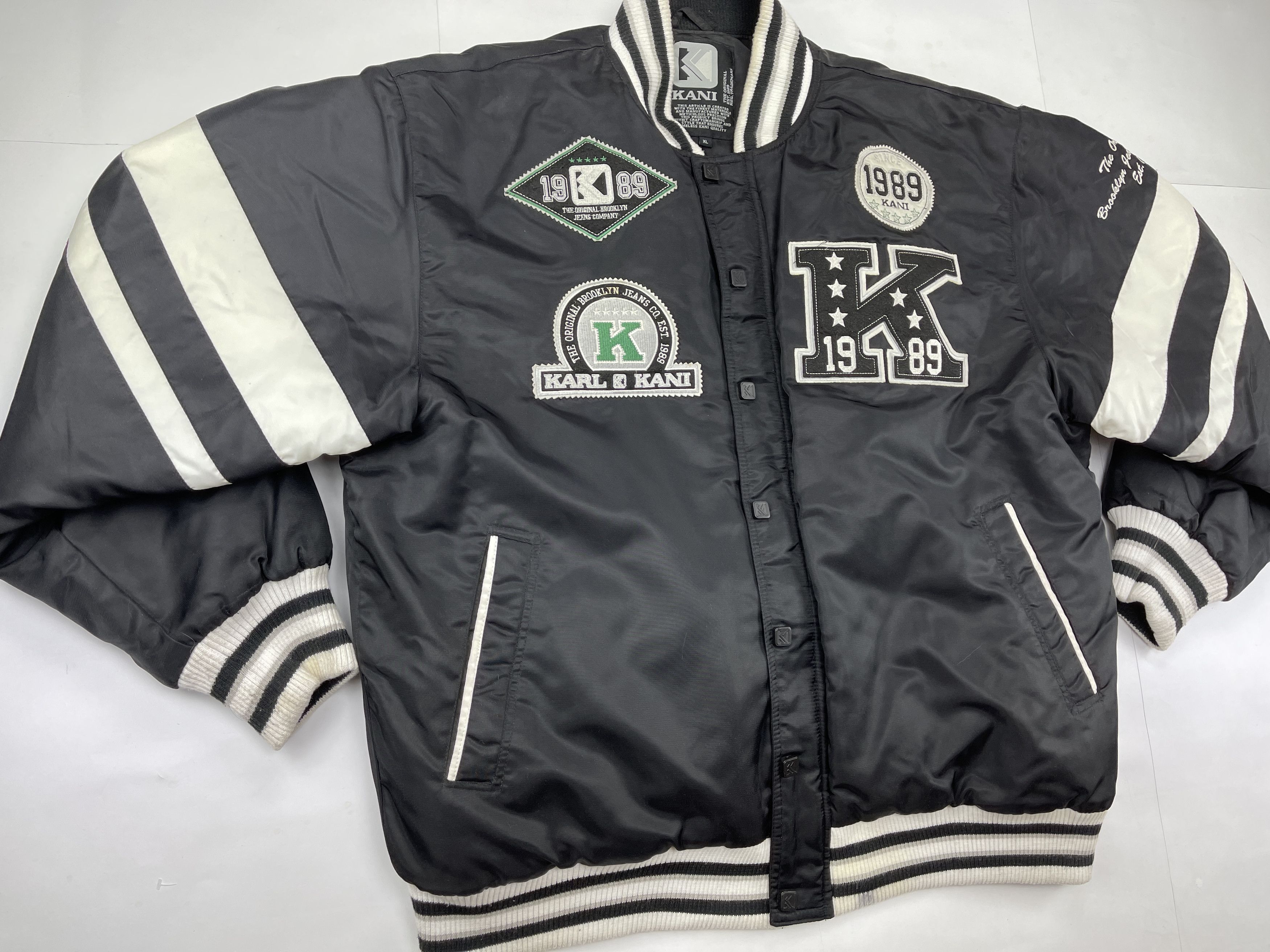 Karl Kani KARL KANI jacket, vintage bomber, 90s hip hop, 1990s size XL Size US XL / EU 56 / 4 - 9 Thumbnail